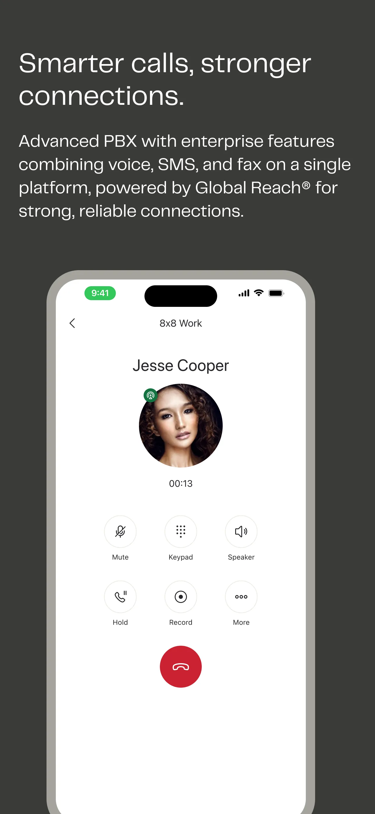 8x8 Work iphone screenshot 2