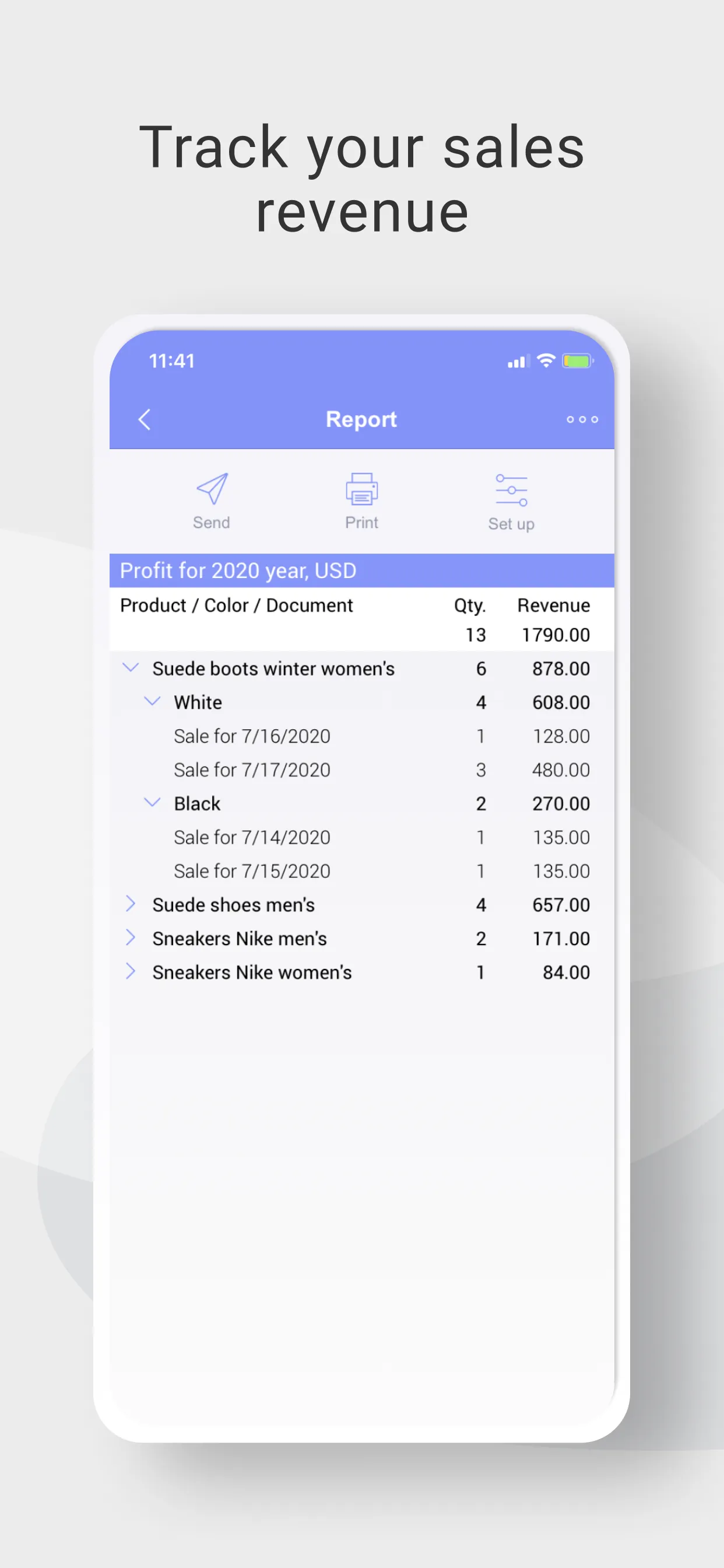 BOSS Small Business Accounting iphone screenshot 7