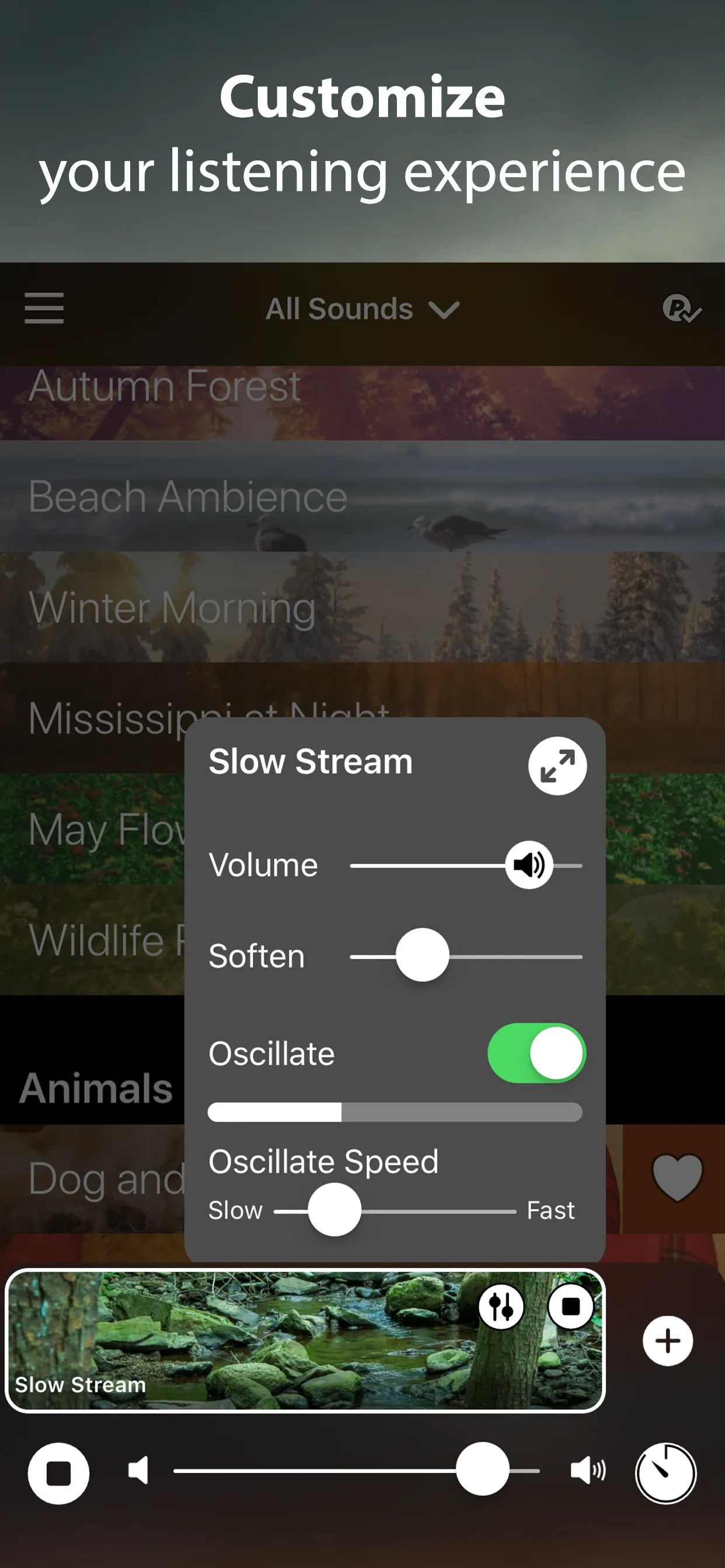 Rain Rain Sleep Sounds iphone screenshot 4