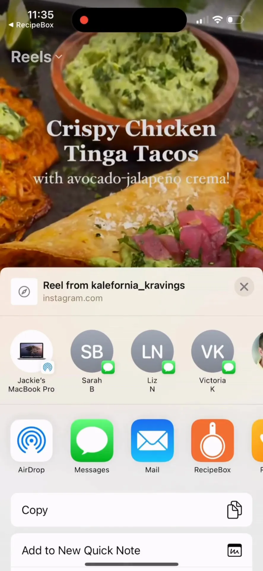 RecipeBox - Save Your Recipes! iphone screenshot 1
