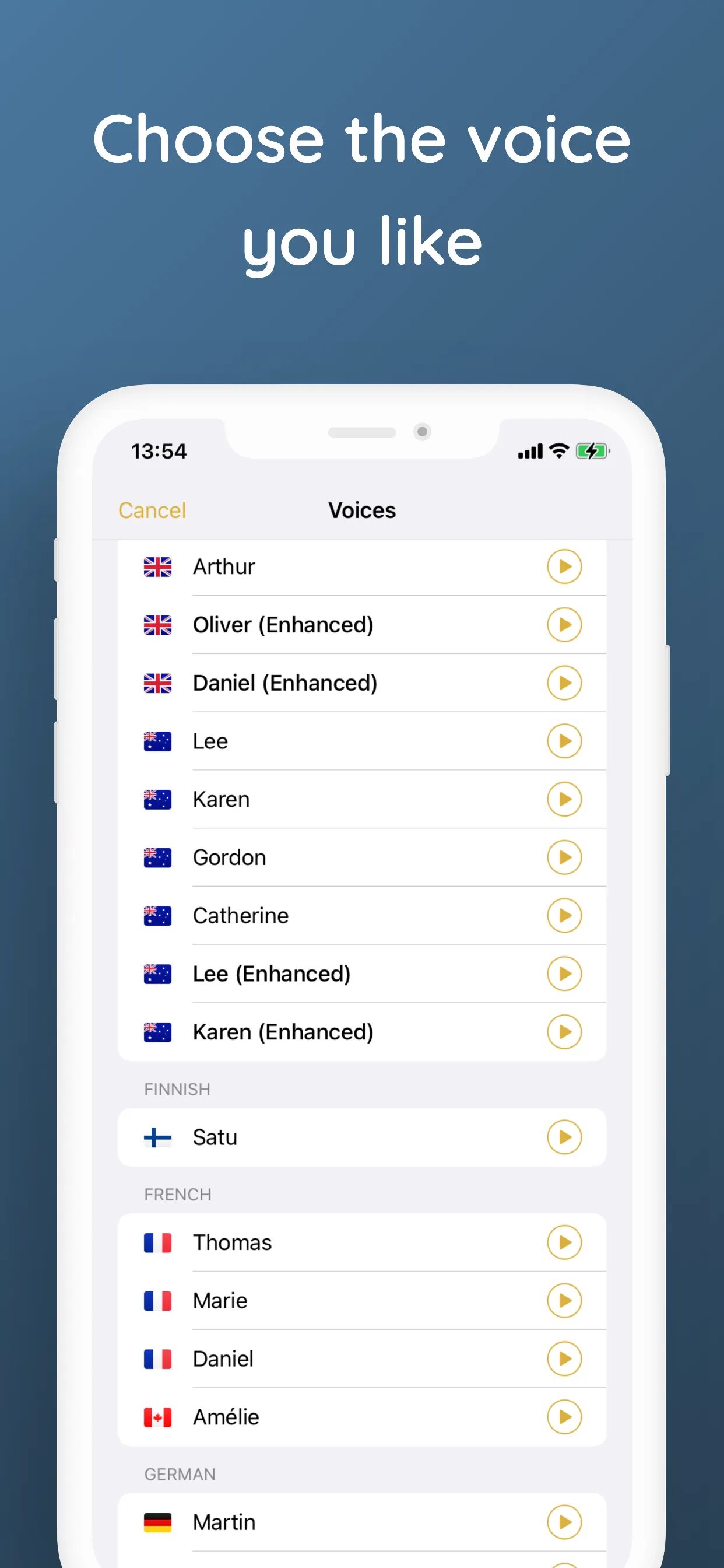 Narrator: Audiobook Maker iphone screenshot 3