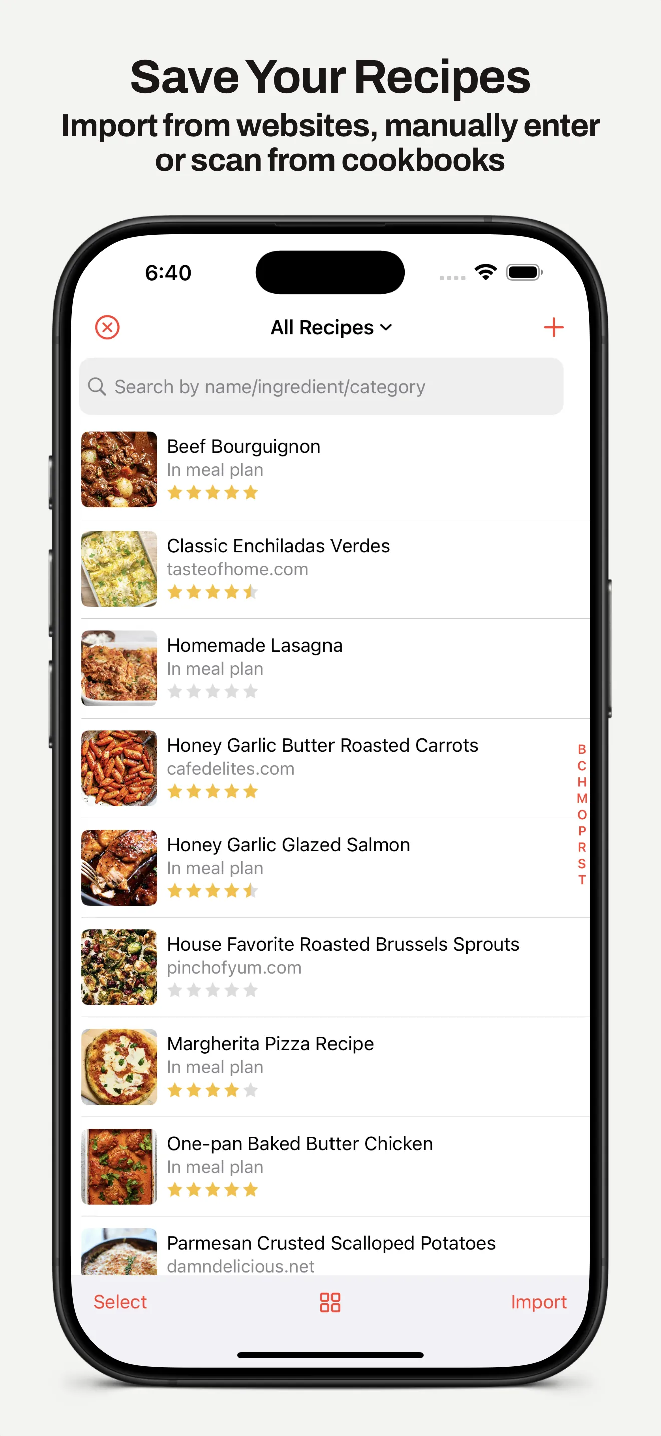 MealBoard - Meal Planner iphone screenshot 2