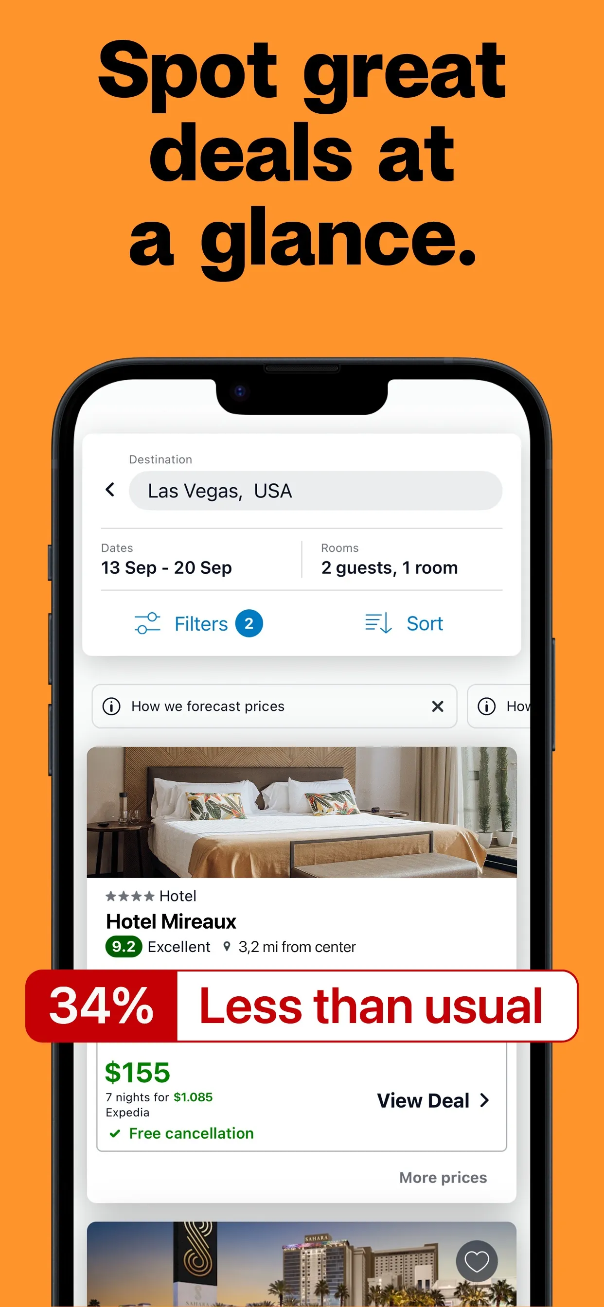 trivago: Compare hotel prices iphone screenshot 6