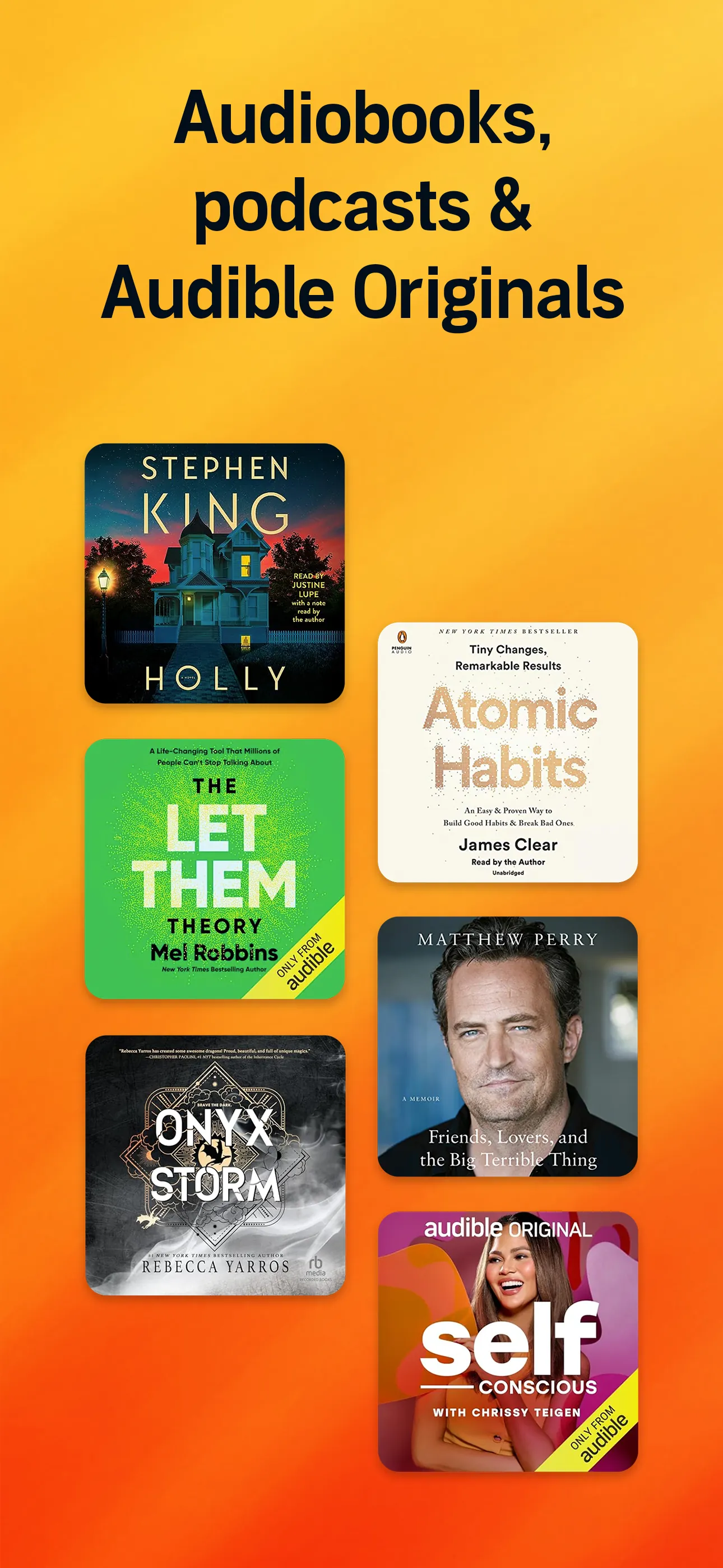 Audible: Audio Entertainment iphone screenshot 1