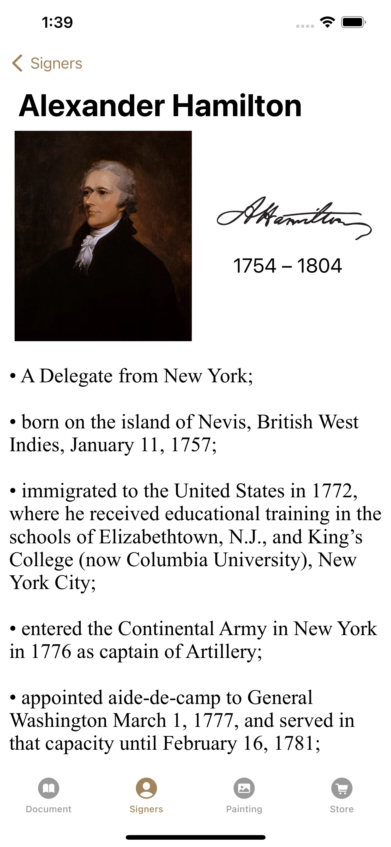Constitution for iPhone iphone screenshot 2