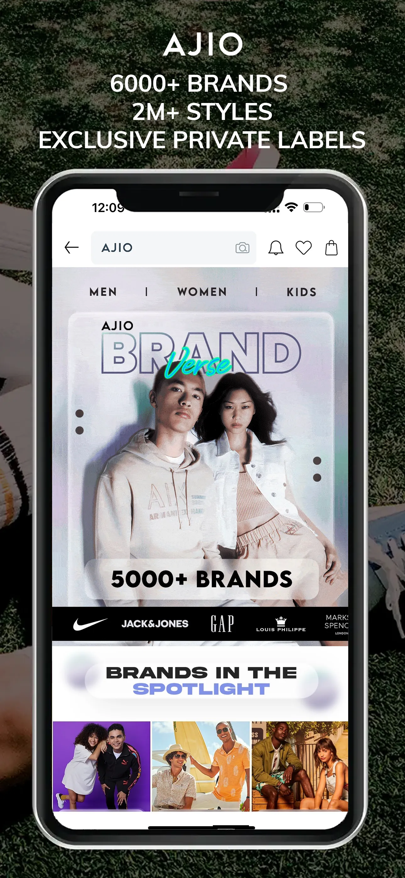 AJIO Online Shopping App iphone screenshot 2