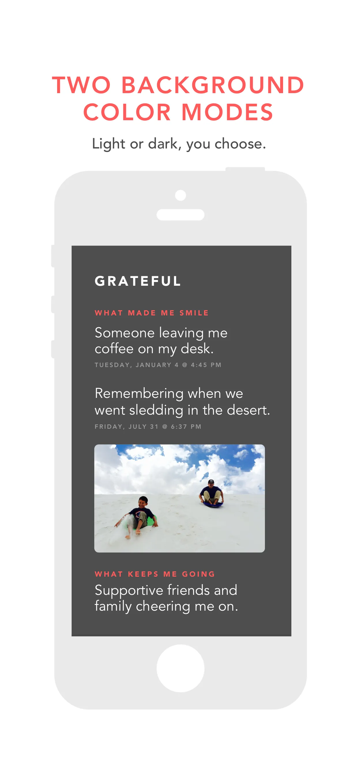 Grateful: A Gratitude Journal iphone screenshot 6