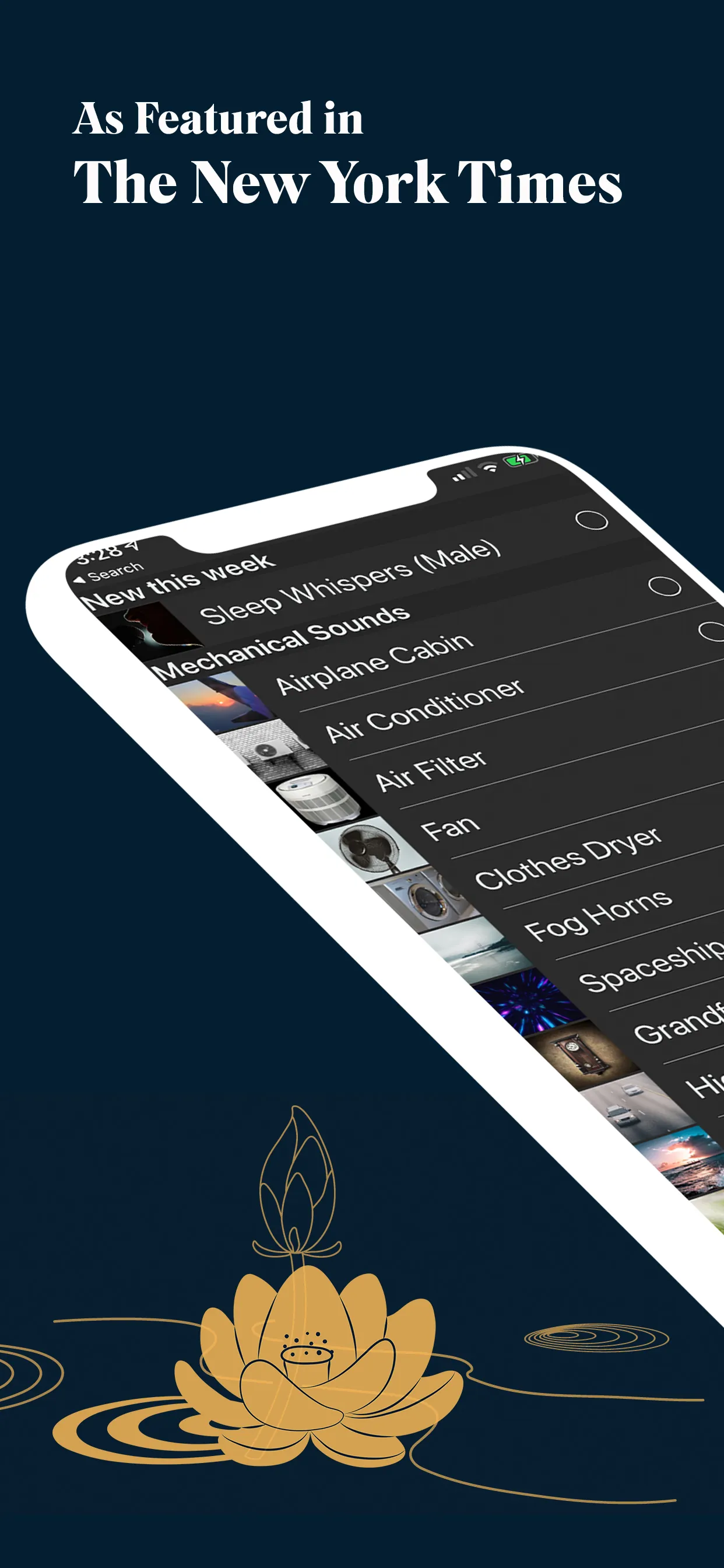White Noise Deep Sleep Sounds iphone screenshot 2