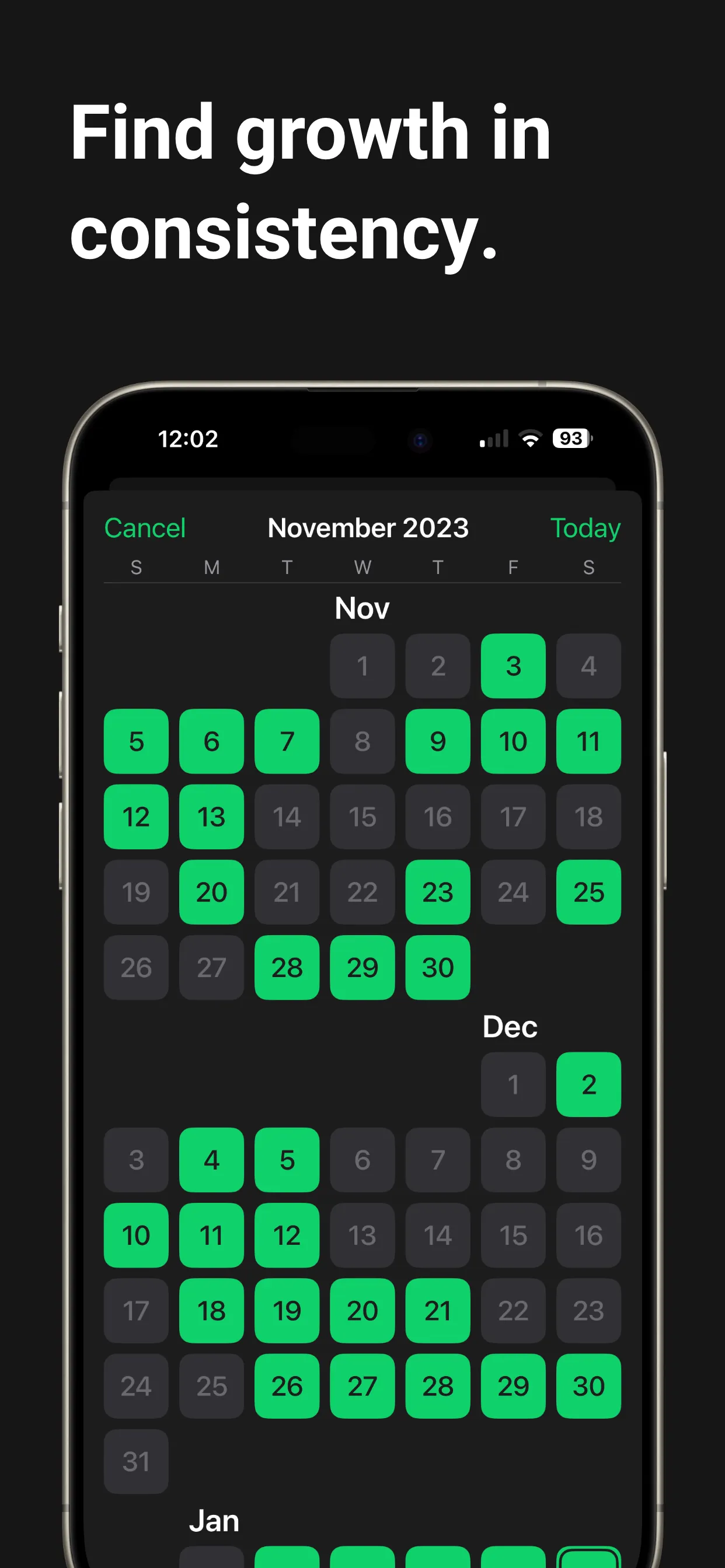 Setgraph: Strength Workout Log iphone screenshot 3