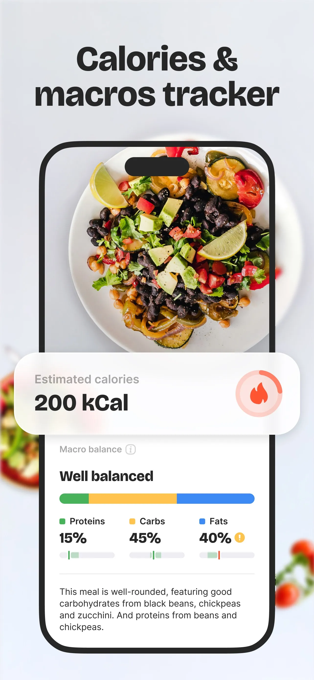 BitePal: AI Calorie Tracker iphone screenshot 3