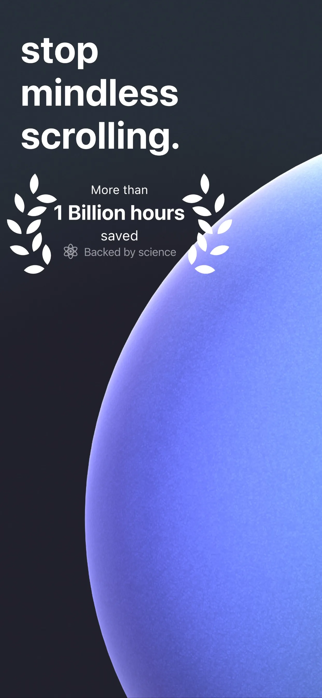 one sec | screen time + focus iphone screenshot 2
