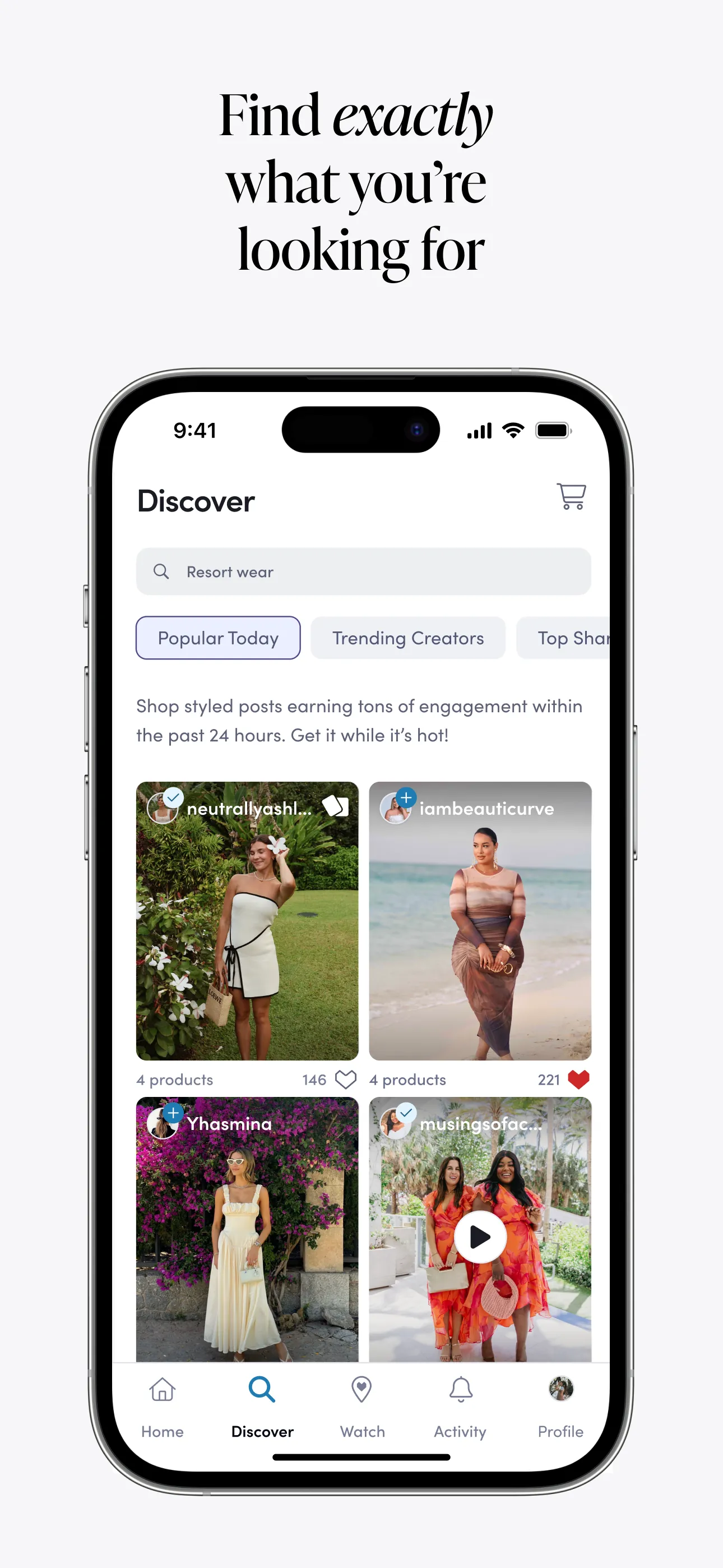 LTK: Watch Creators Near You iphone screenshot 6