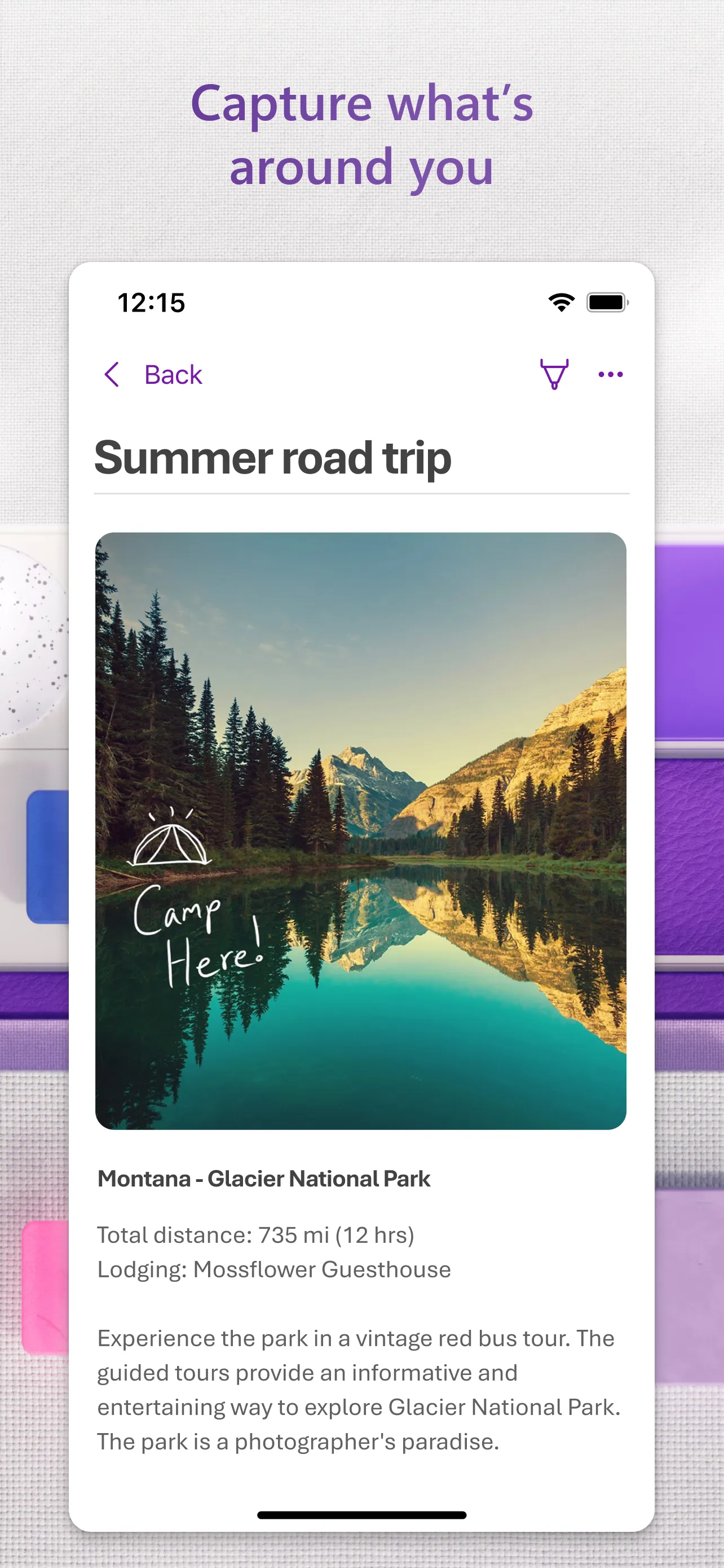 Microsoft OneNote iphone screenshot 6