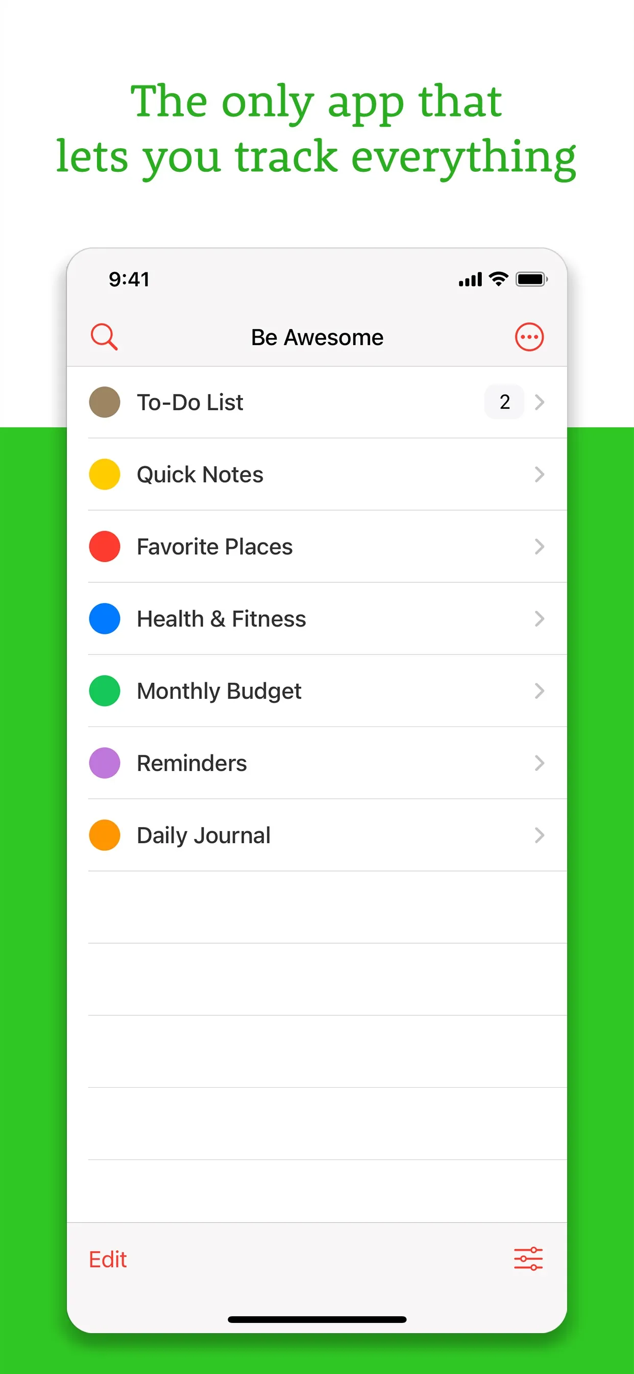 Daily Tracker Journal & Diary iphone screenshot 1