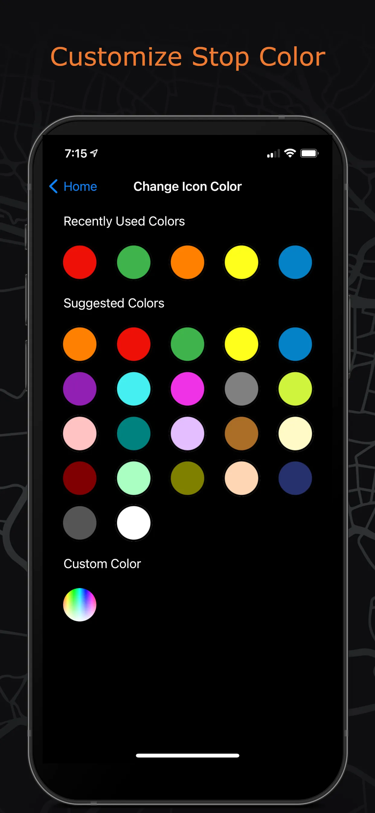 PlaceMaker Route Planner iphone screenshot 2