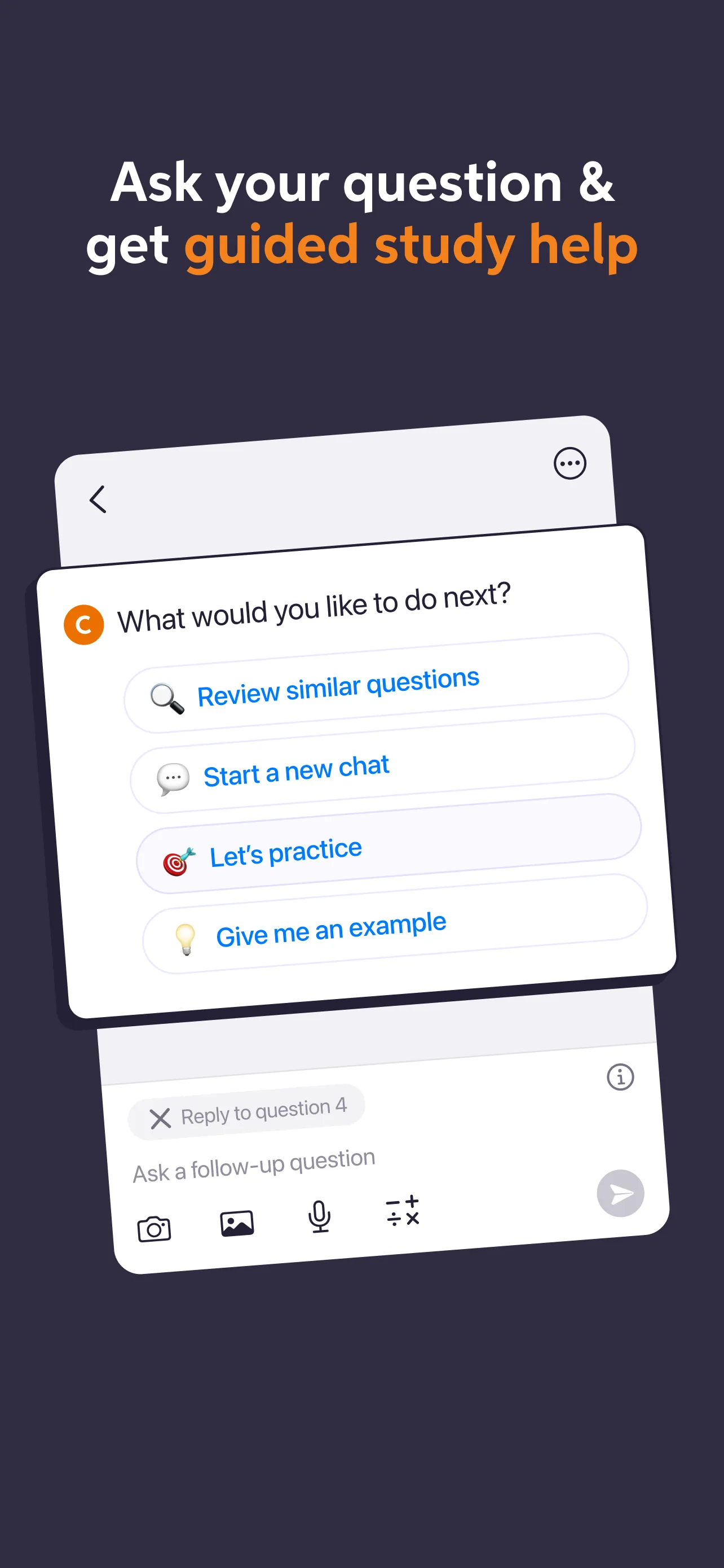 Chegg Study - Homework Help iphone screenshot 5