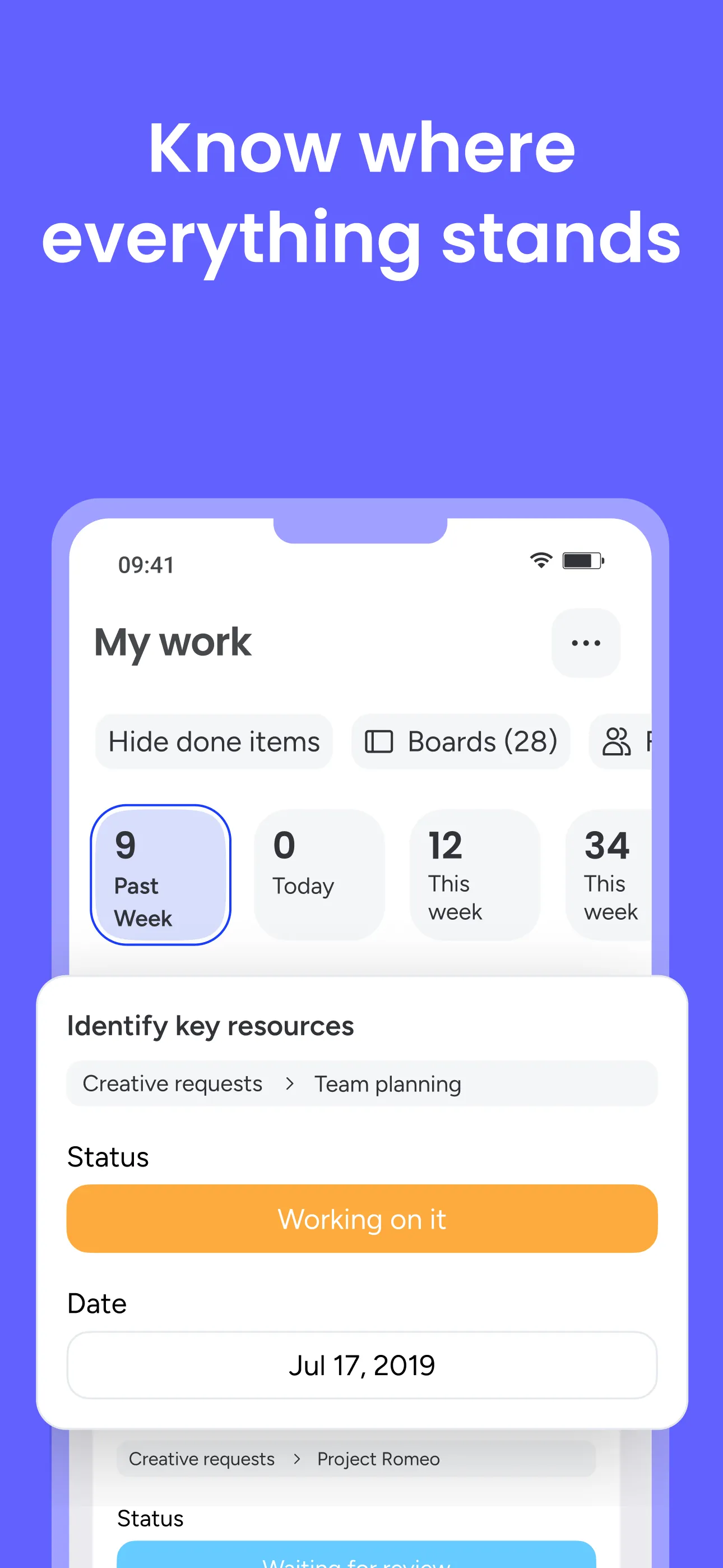 monday.com - Work Platform iphone screenshot 2