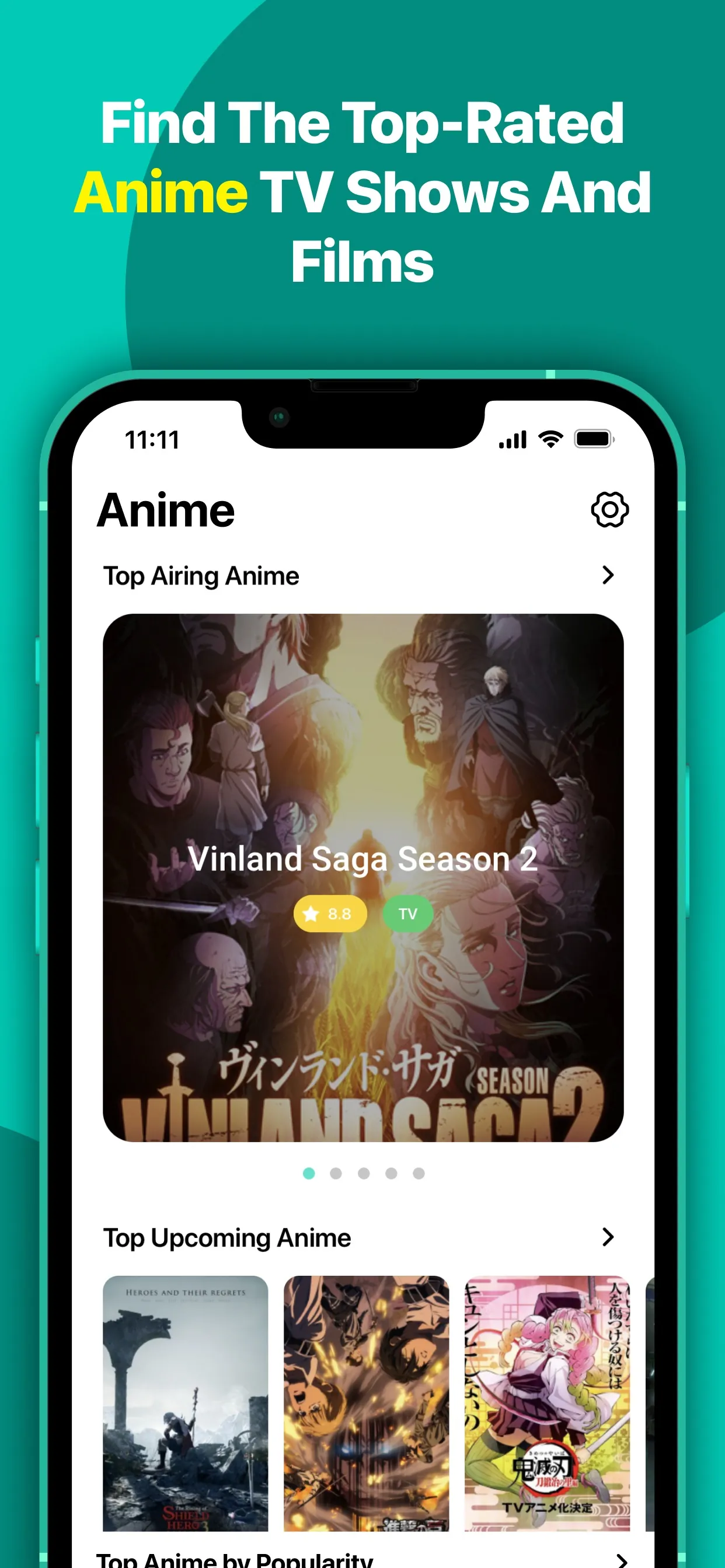 Anilybe: Anime & Manga iphone screenshot 1