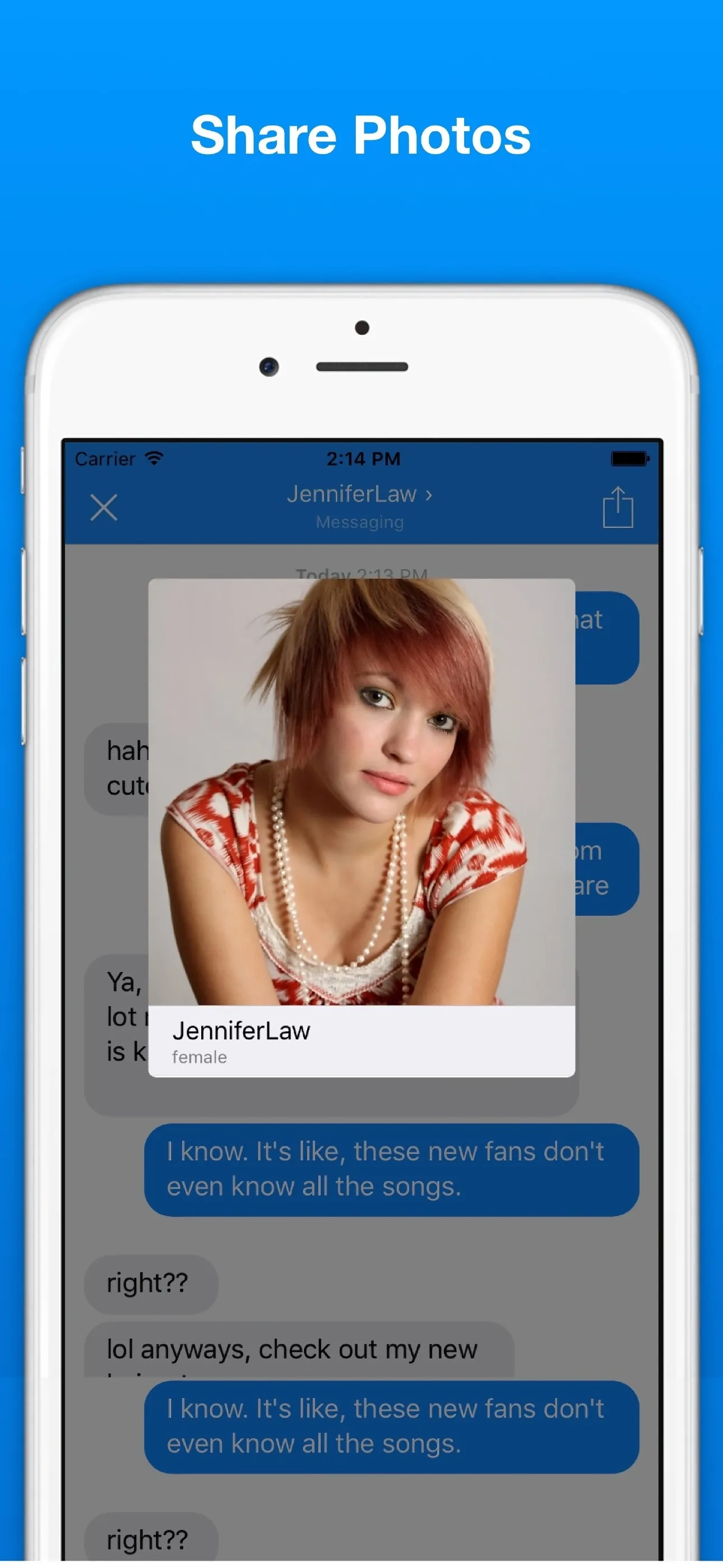 ChatOften - Anonymous Chat iphone screenshot 1
