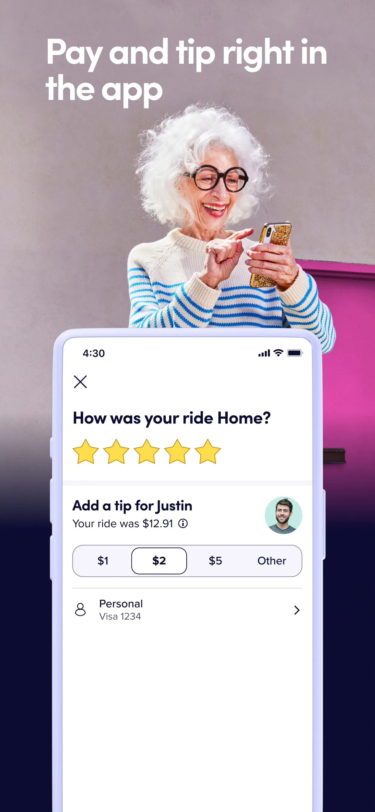 Lyft iphone screenshot 6