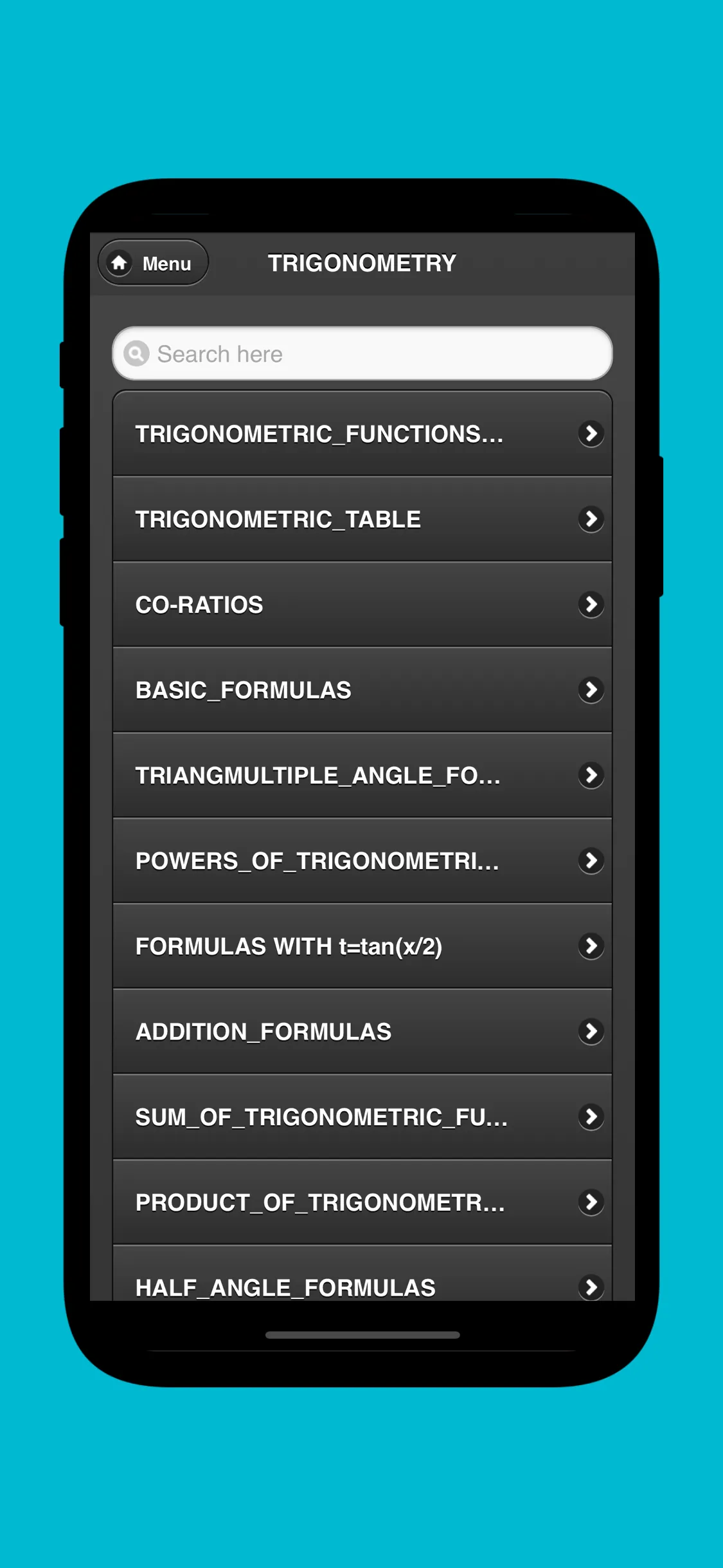ALL Maths Formulas Guide iphone screenshot 6