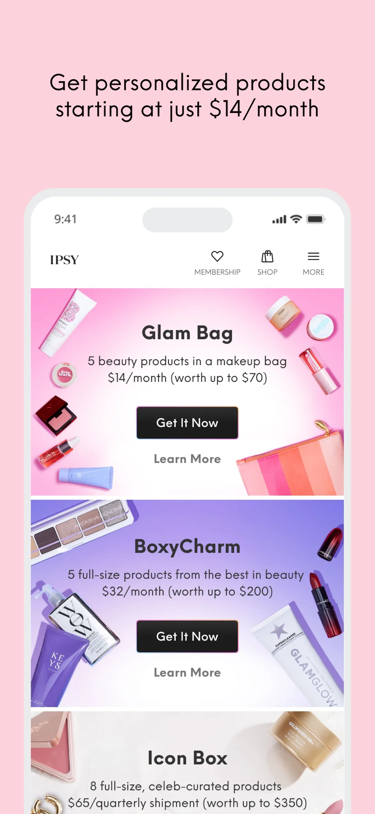 IPSY: Personalized Beauty iphone screenshot 3
