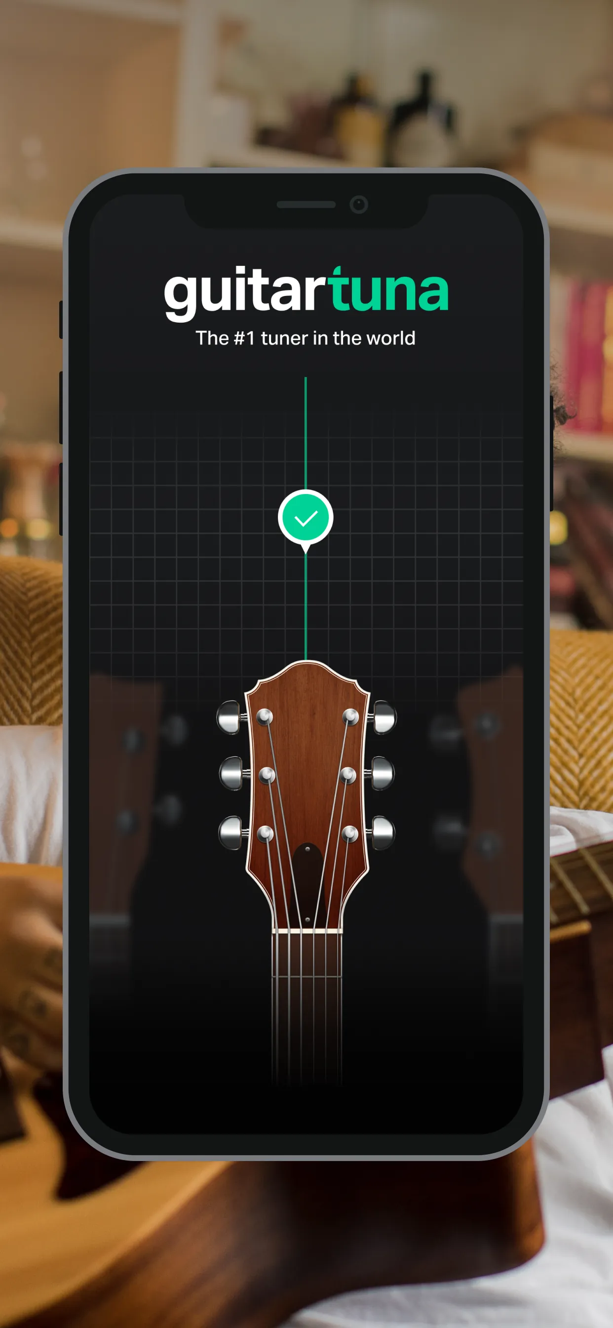 GuitarTuna: Tune & Play Guitar iphone screenshot 2