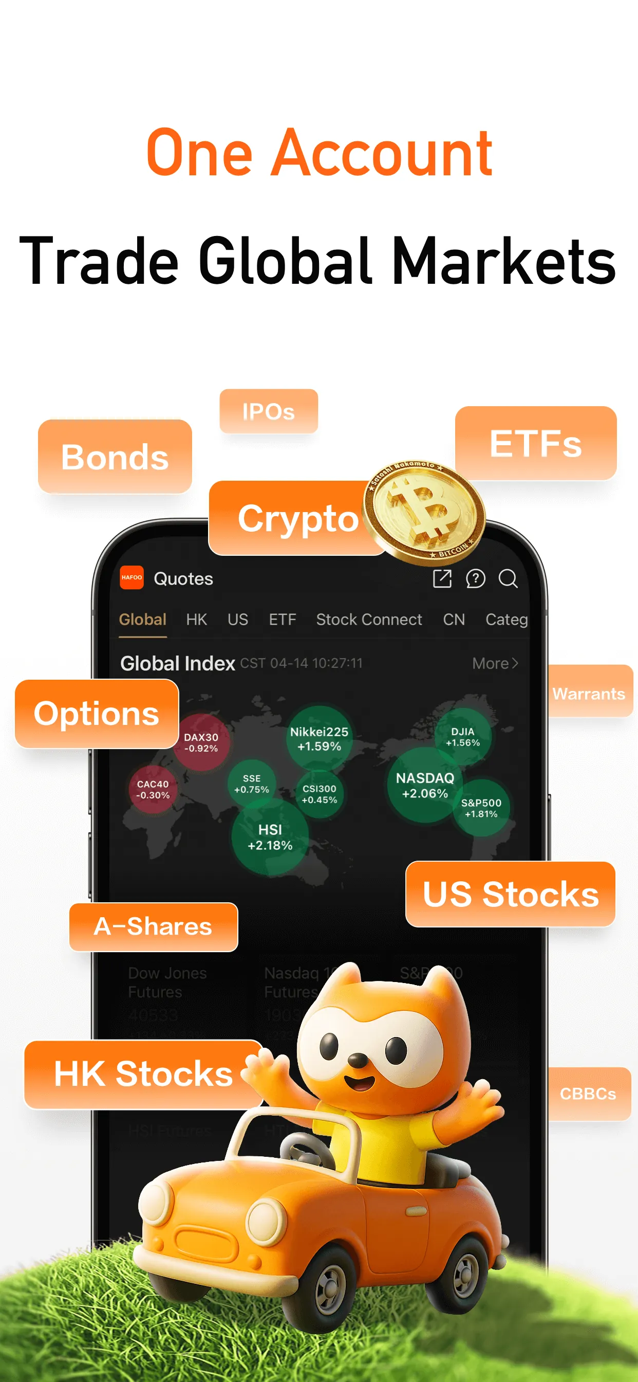 Hafoo:0Commission HK&US Stocks iphone screenshot 4