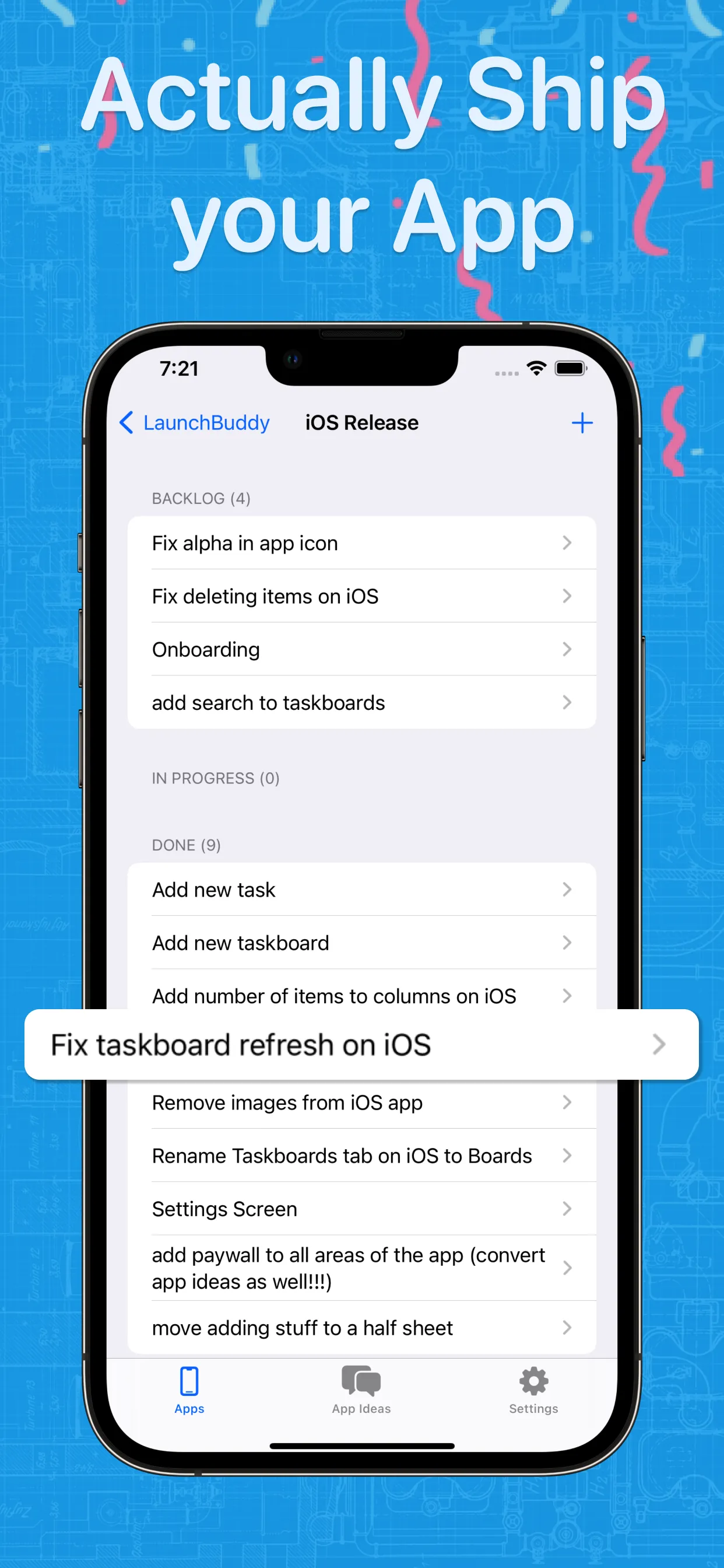 LaunchBuddy for SwiftUI Devs iphone screenshot 1