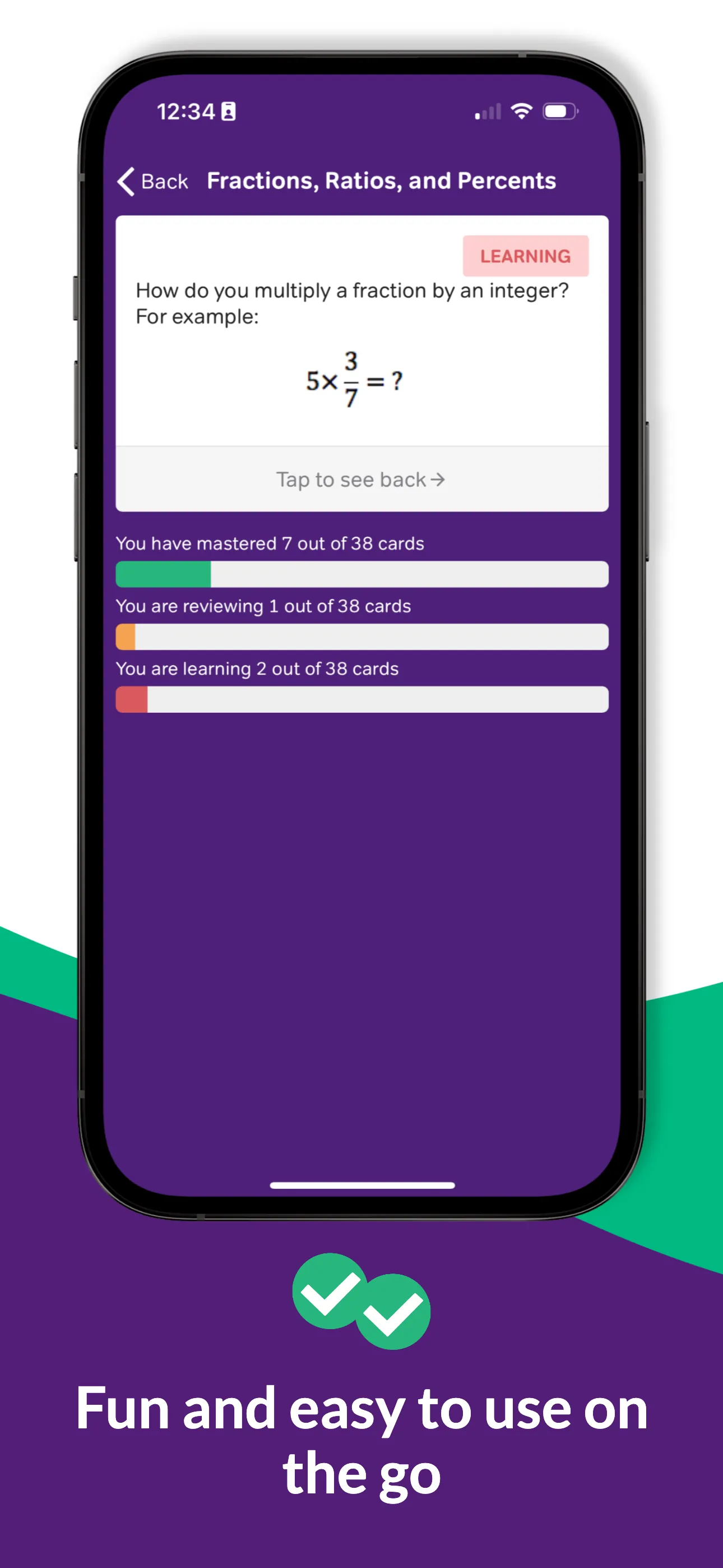 GMAT Math Flashcards iphone screenshot 2