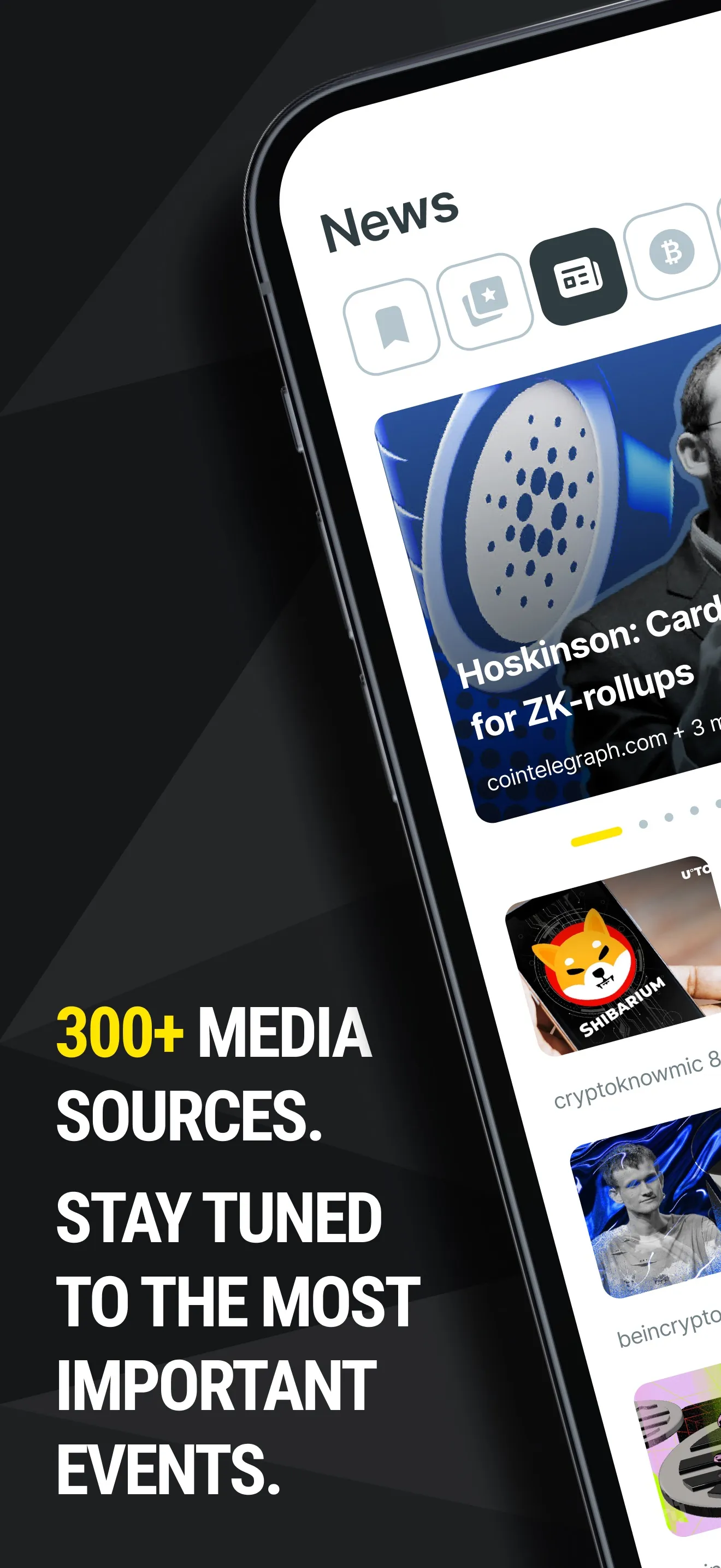 Crypto News: Prices, Alerts iphone screenshot 1
