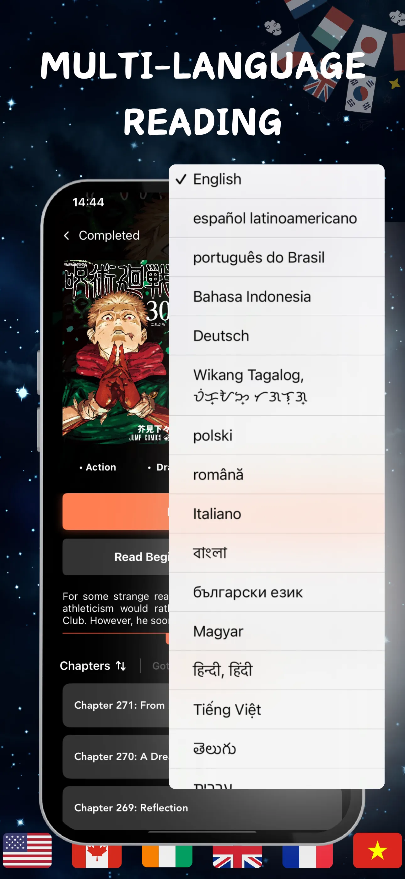 Manga Reader Infinity iphone screenshot 5