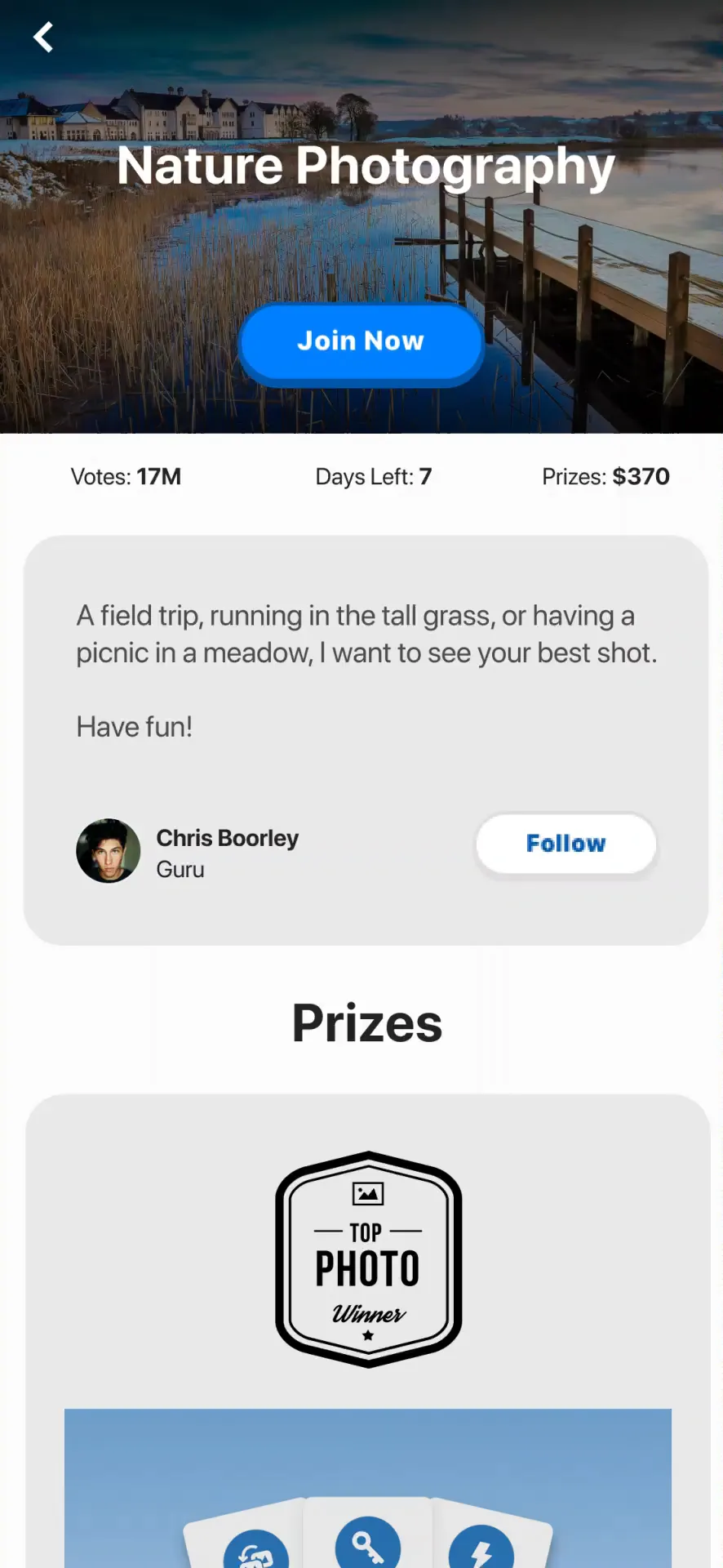 GuruShots: Photography Game iphone screenshot 1