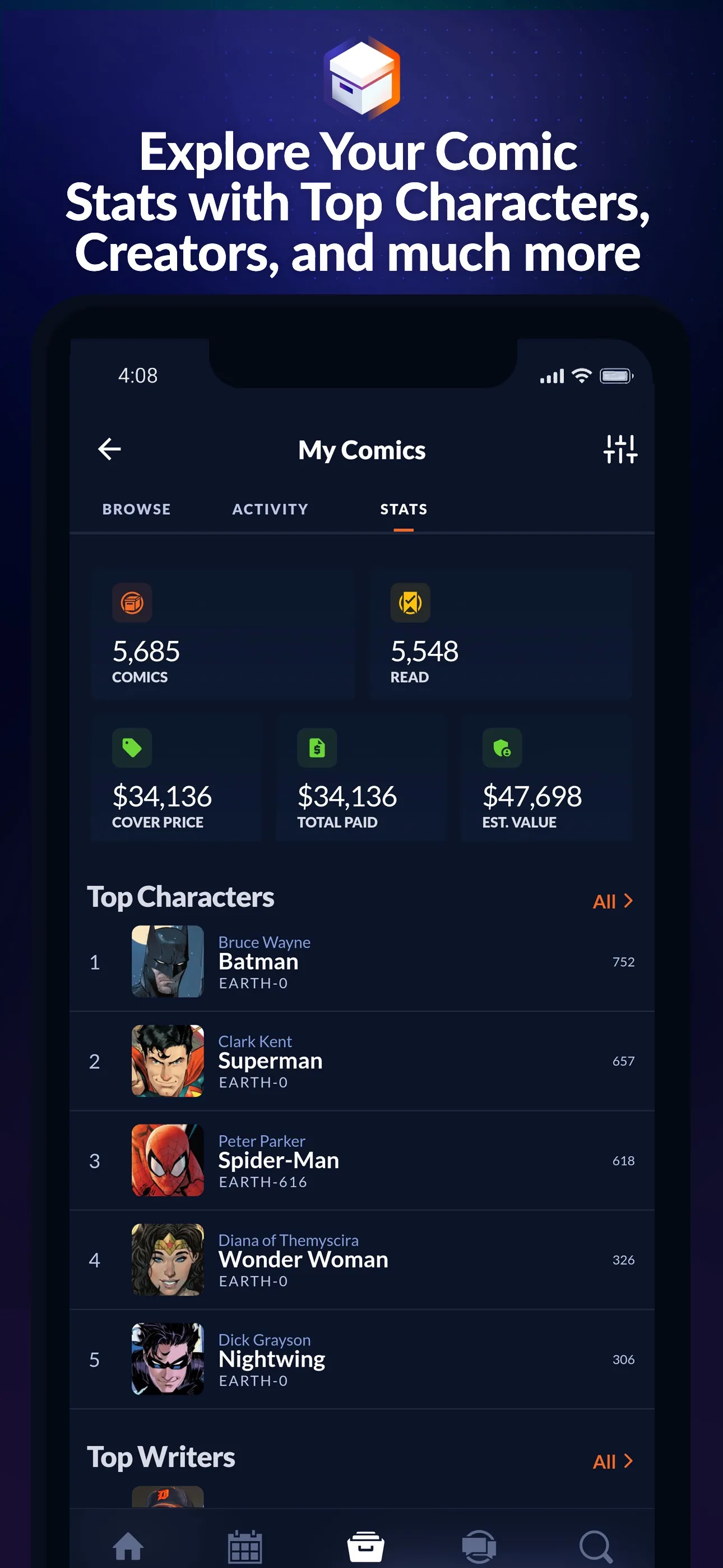 Comic Geeks iphone screenshot 5