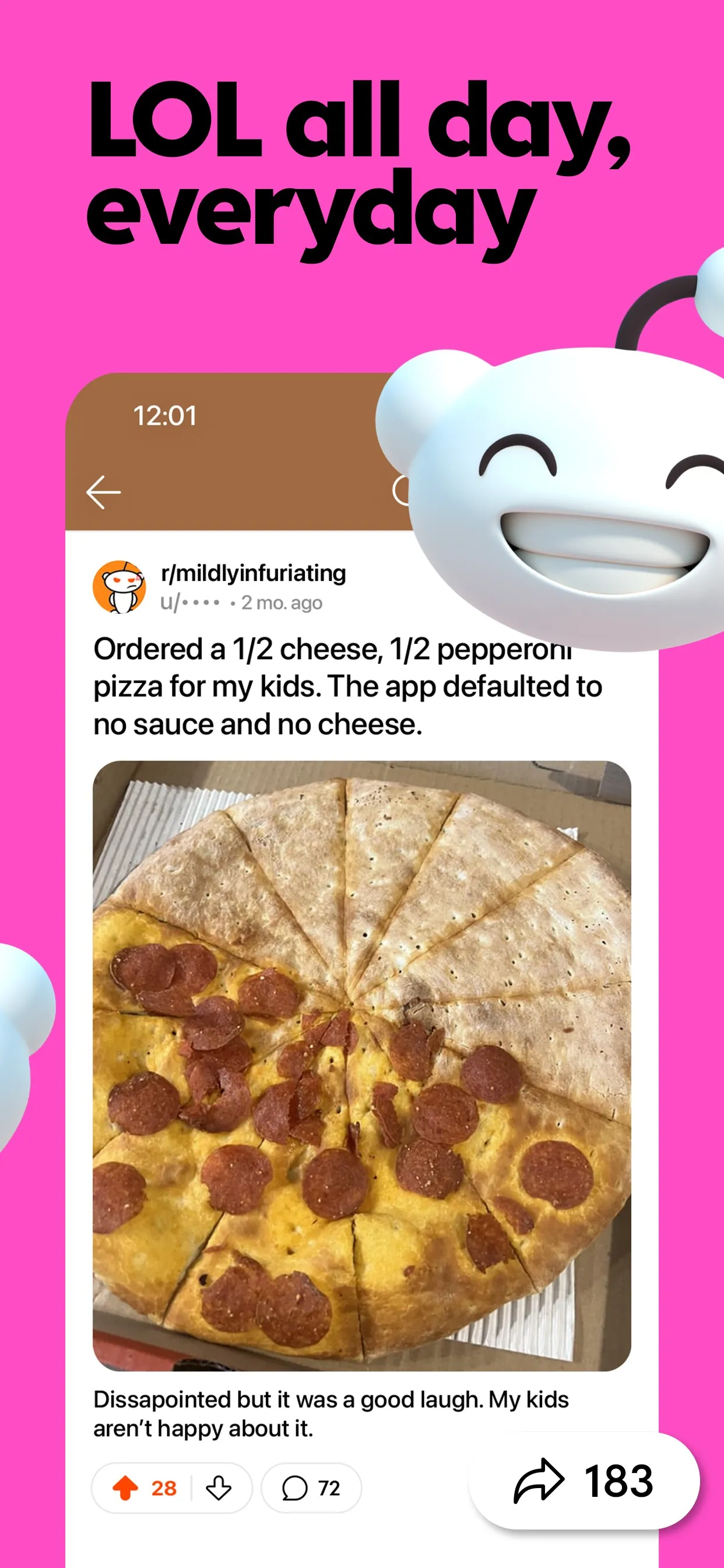 Reddit iphone screenshot 3
