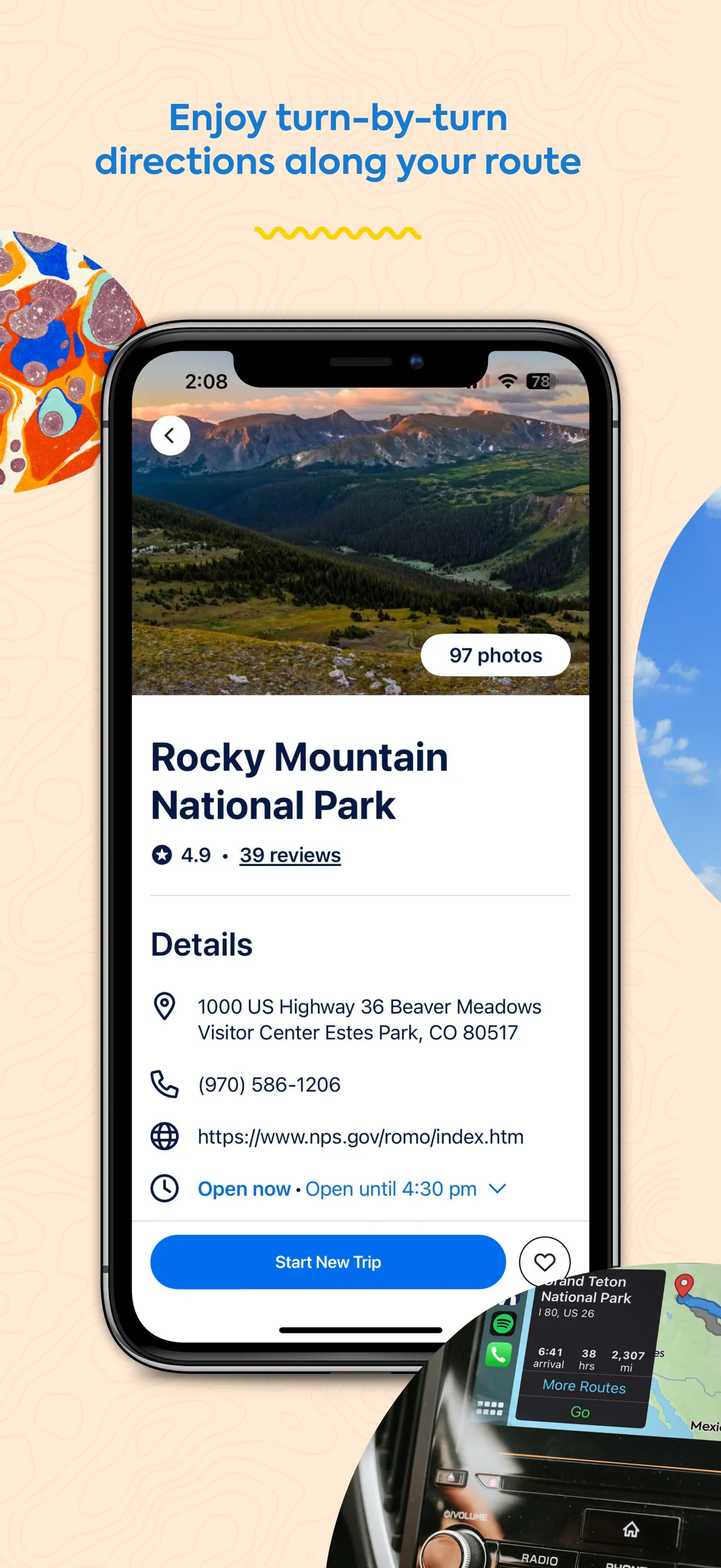 Roadtrippers - Trip Planner iphone screenshot 7