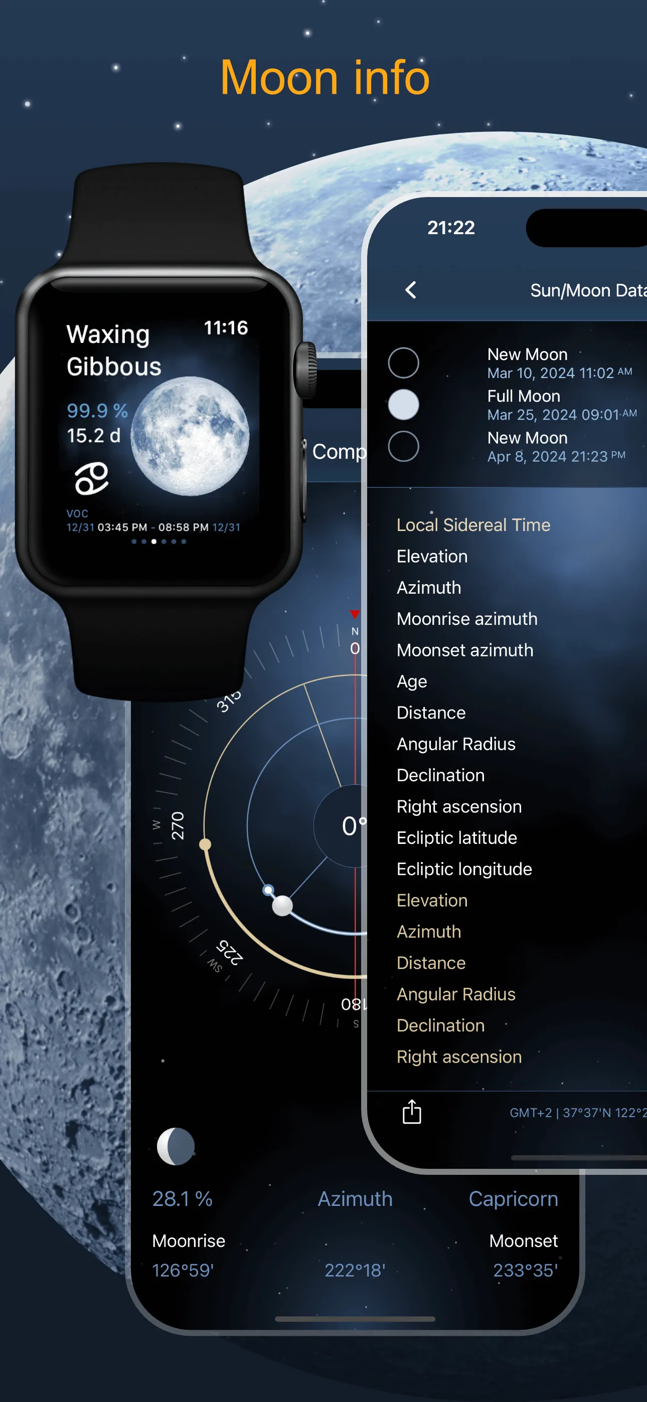 Deluxe Moon Pro • App & Widget iphone screenshot 2