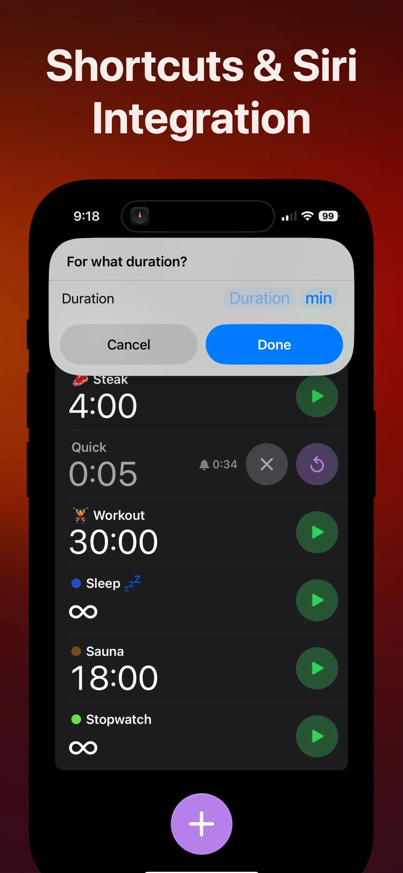 Multiple Timers + Widgets: Rad iphone screenshot 6