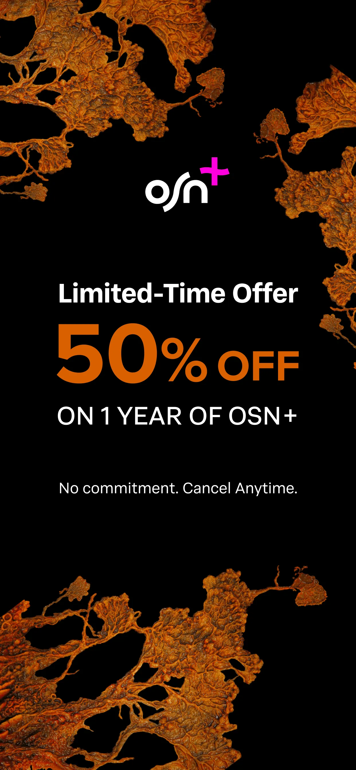 OSN+ iphone screenshot 1