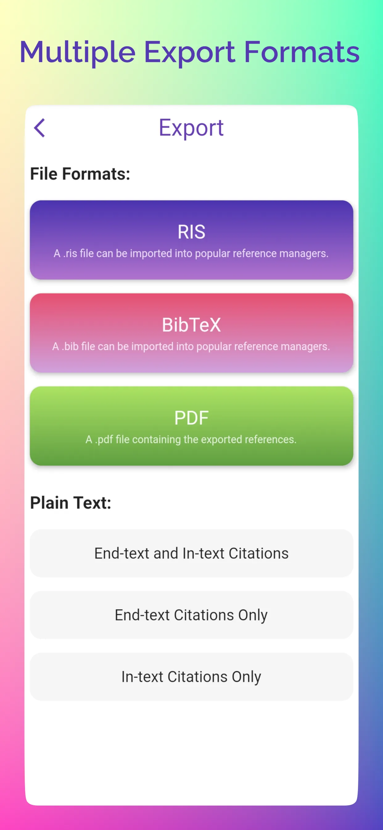 Cite It Now: Easy referencing iphone screenshot 4