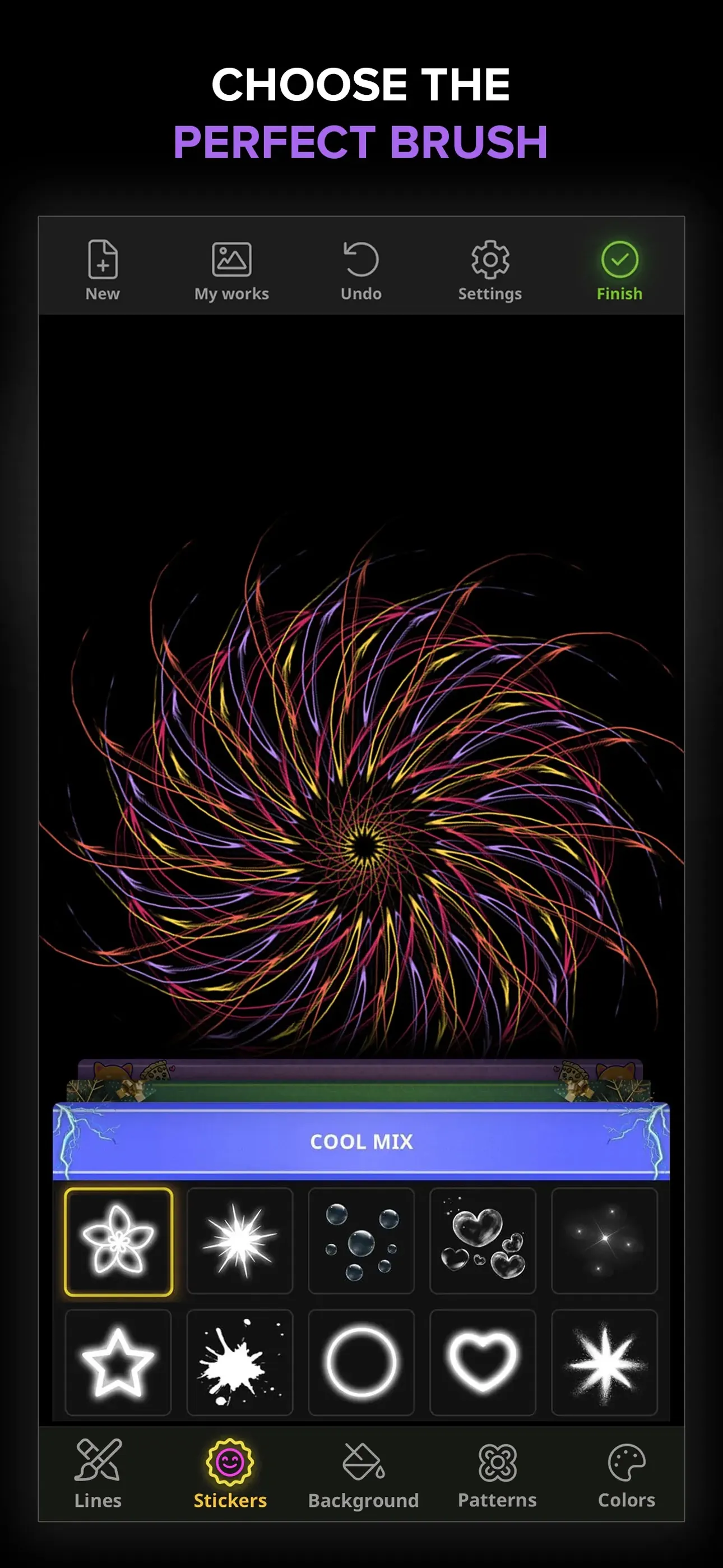Doodle Art: Magic Drawing App iphone screenshot 2