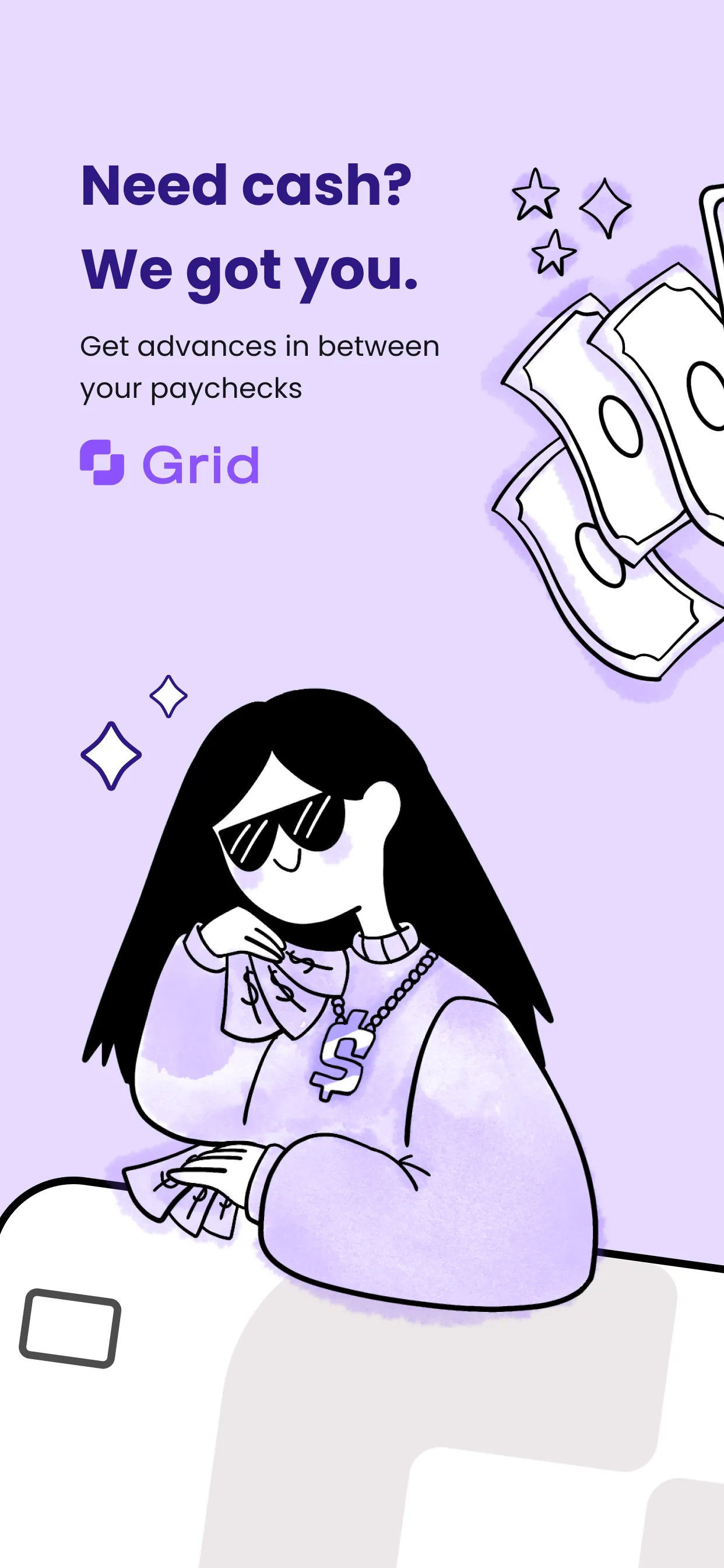 Grid Money iphone screenshot 1