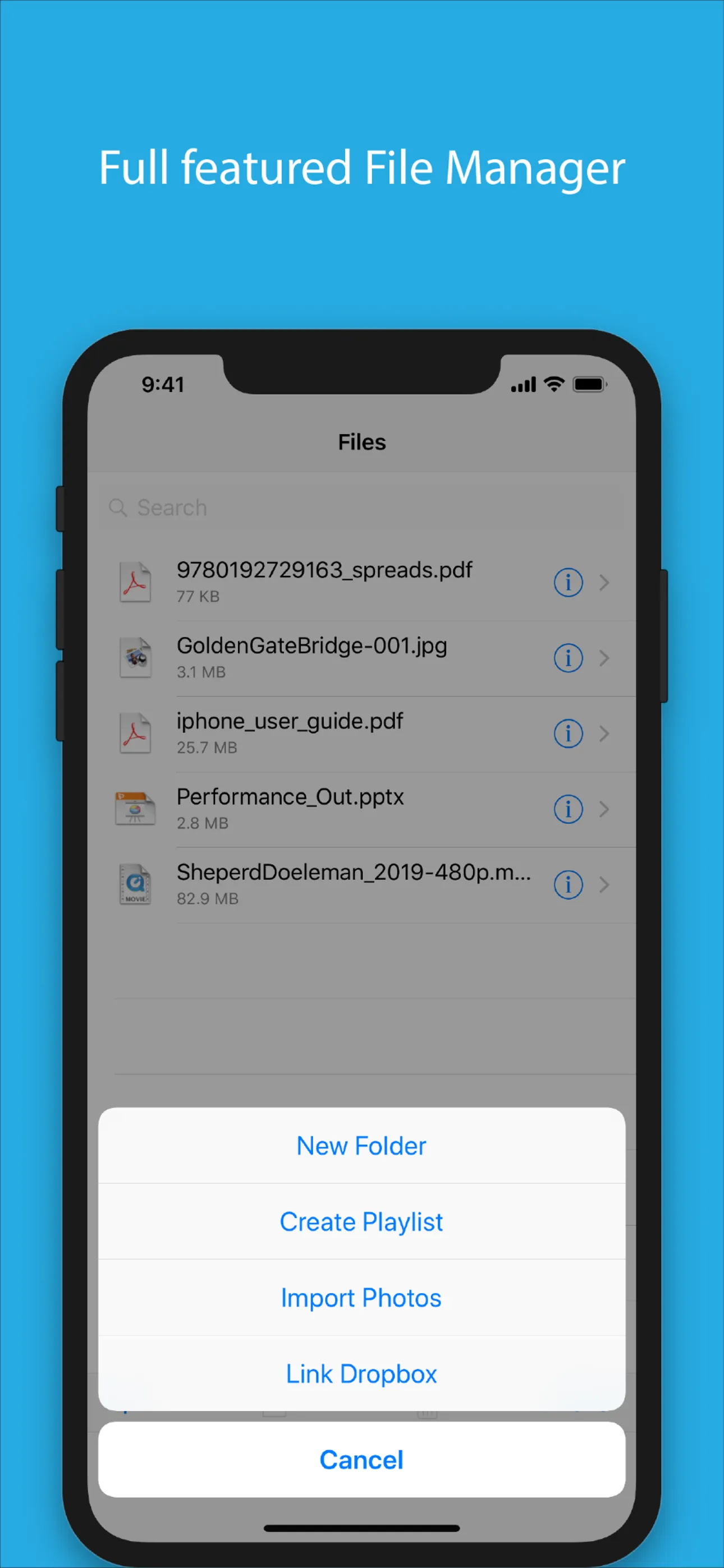 Files - File Manager & Browser iphone screenshot 4