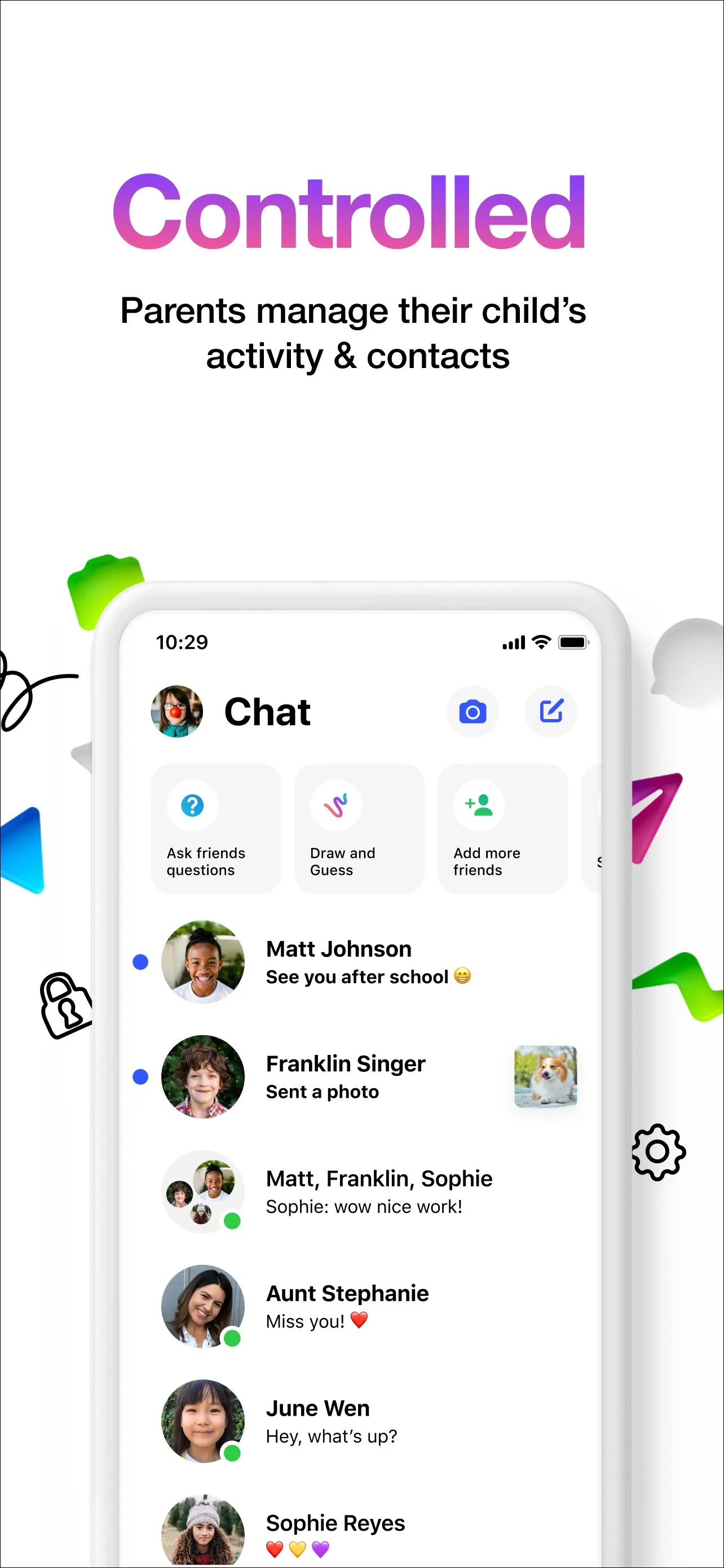 Messenger Kids iphone screenshot 3
