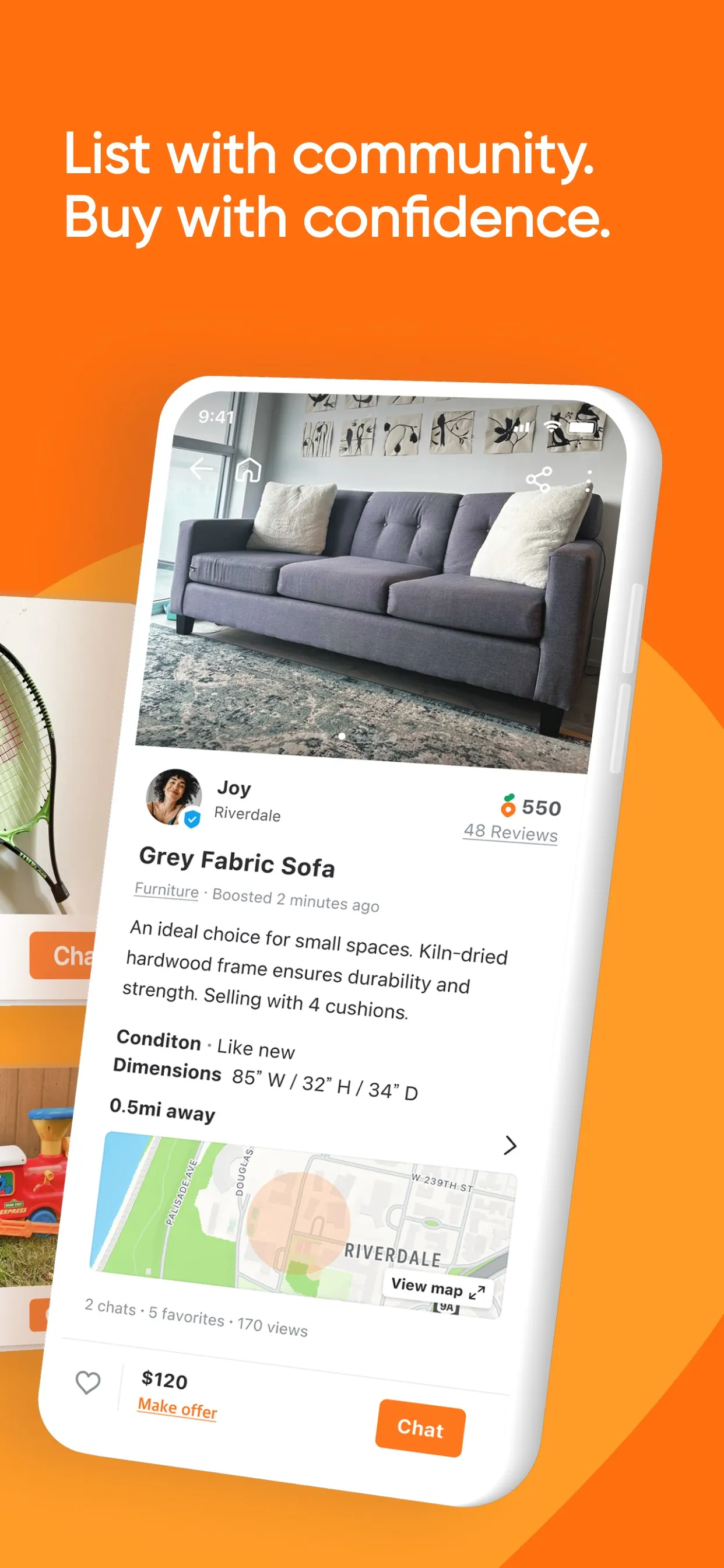 Karrot - Buy & sell locally iphone screenshot 2