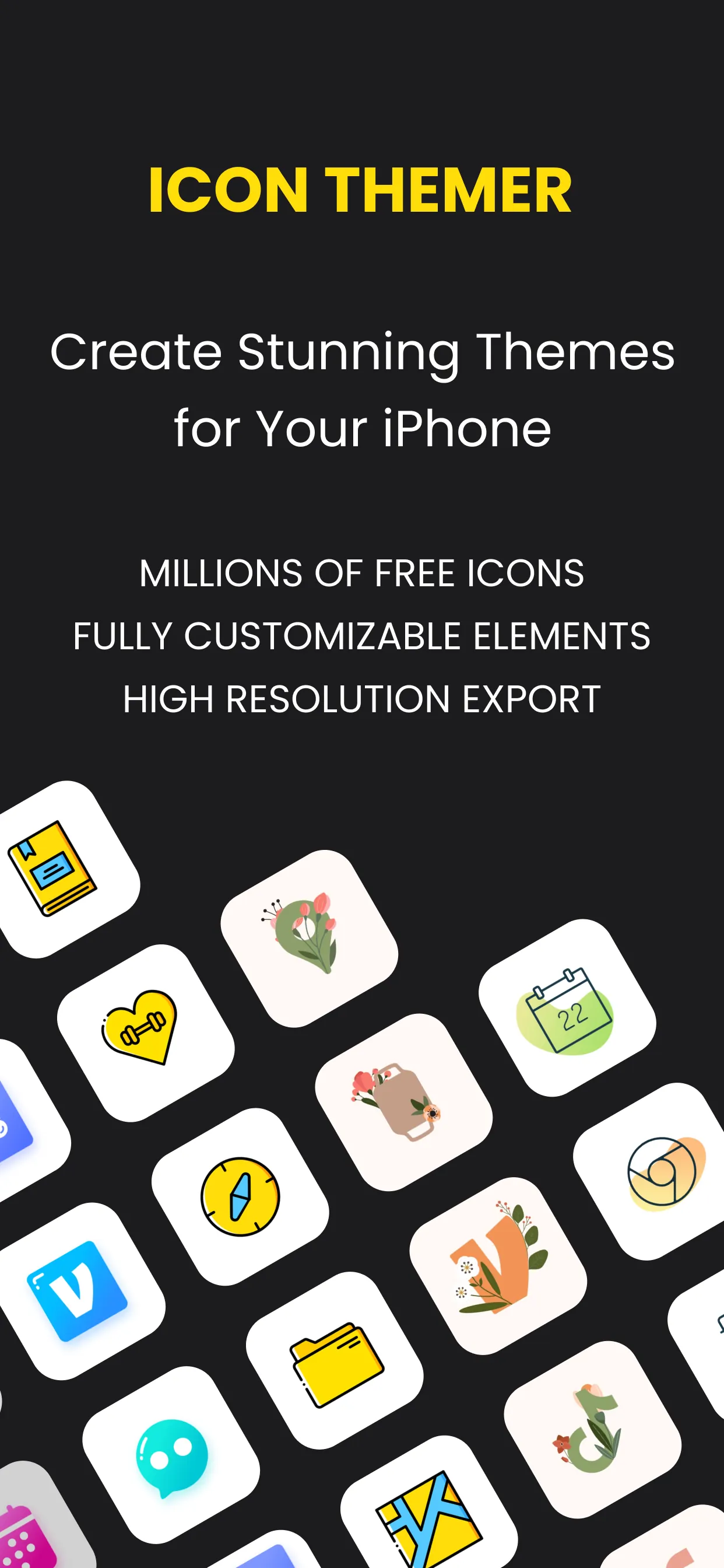 Icon Themer: Custom App Icons iphone screenshot 1