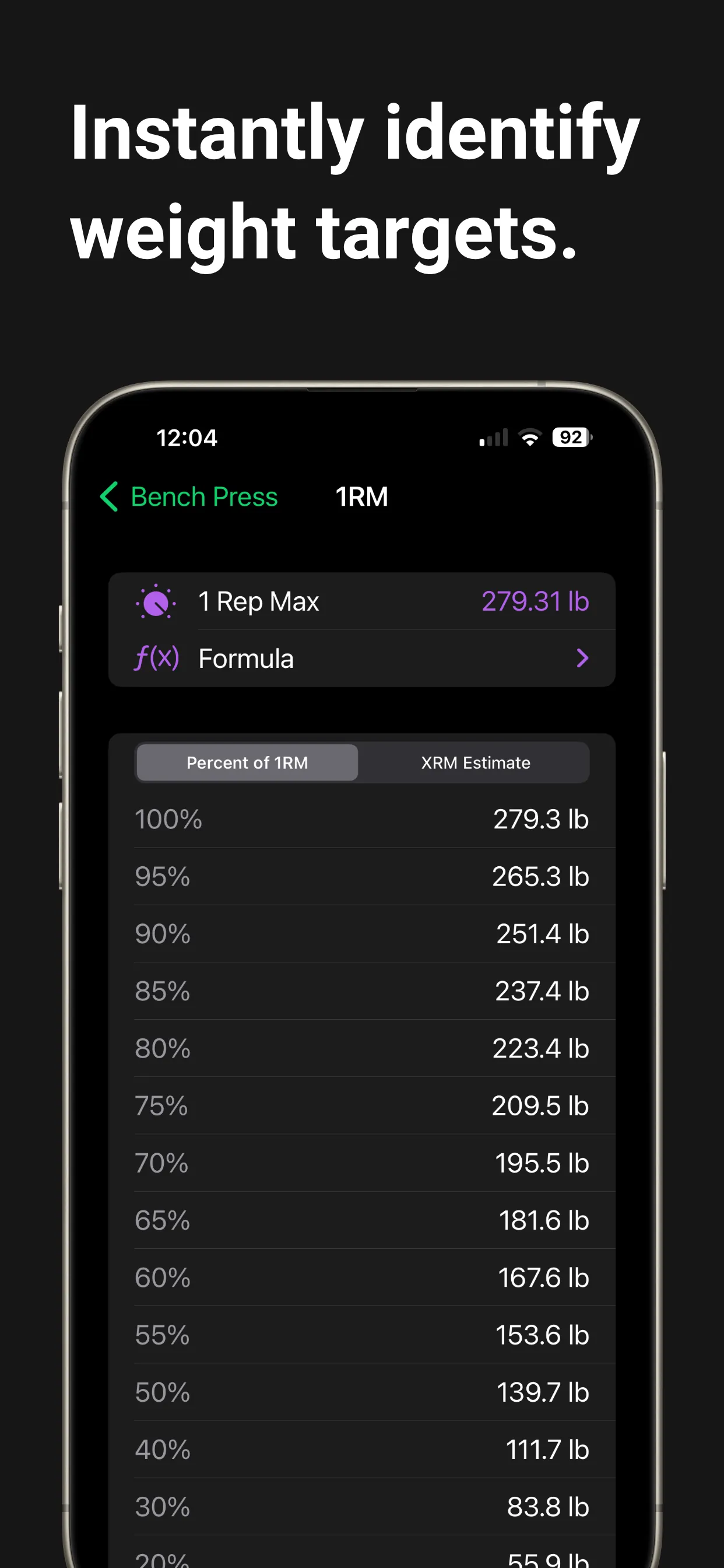 Setgraph: Strength Workout Log iphone screenshot 7