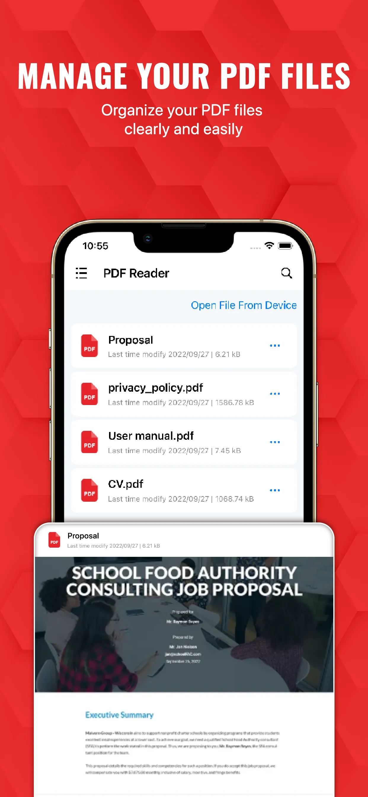 PDF Reader & Viewer iphone screenshot 5
