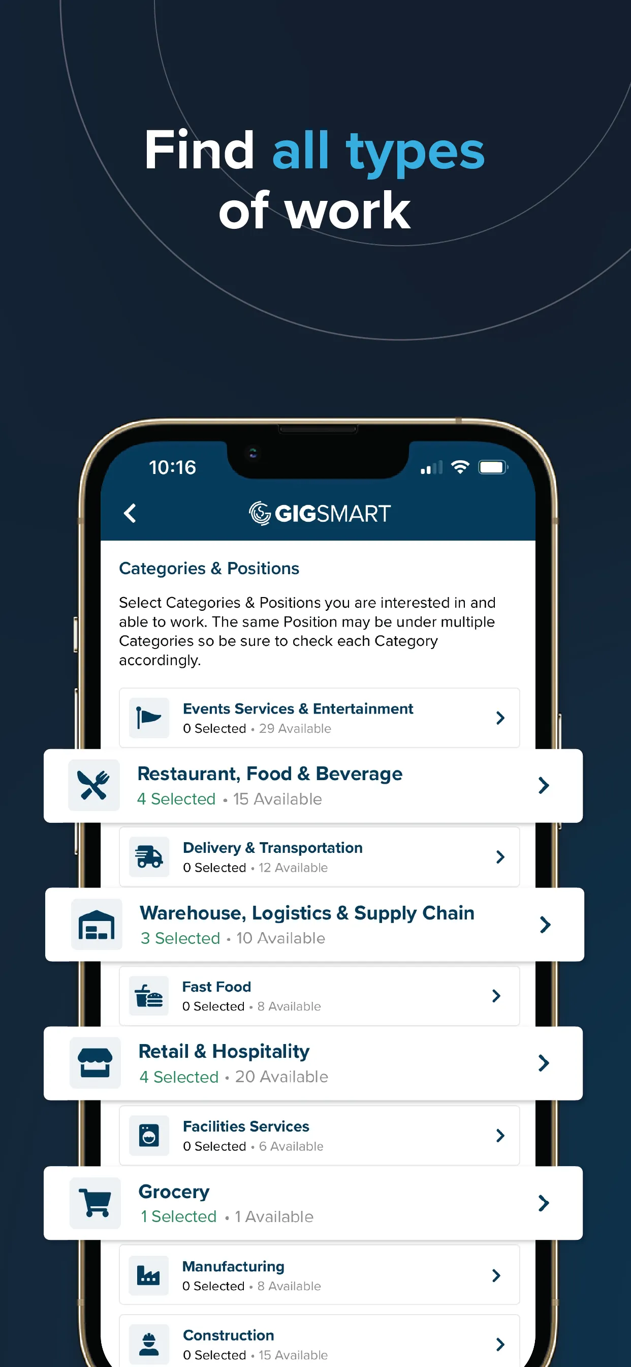 GigSmart Get Gigs iphone screenshot 5