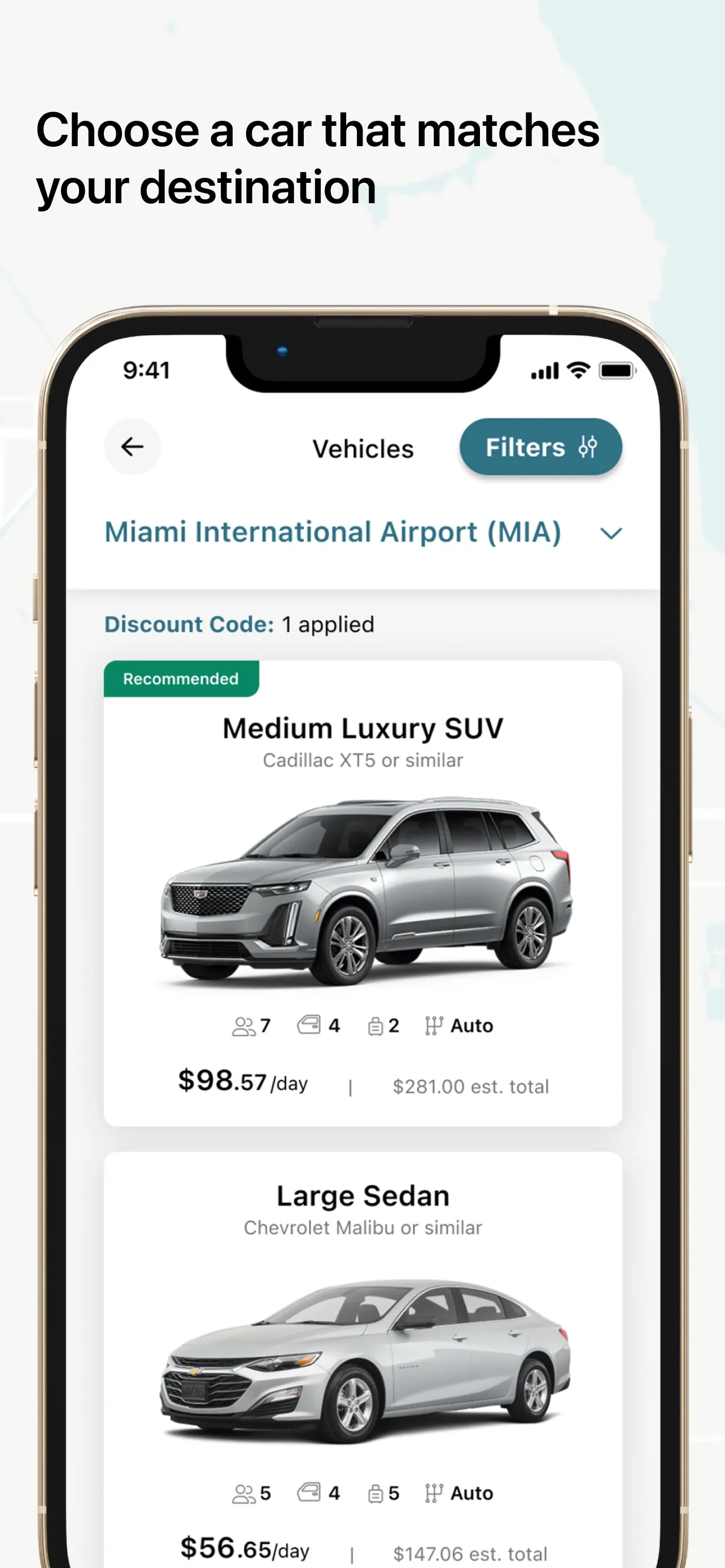 Hertz Rental Car, EV, SUV, Van iphone screenshot 5